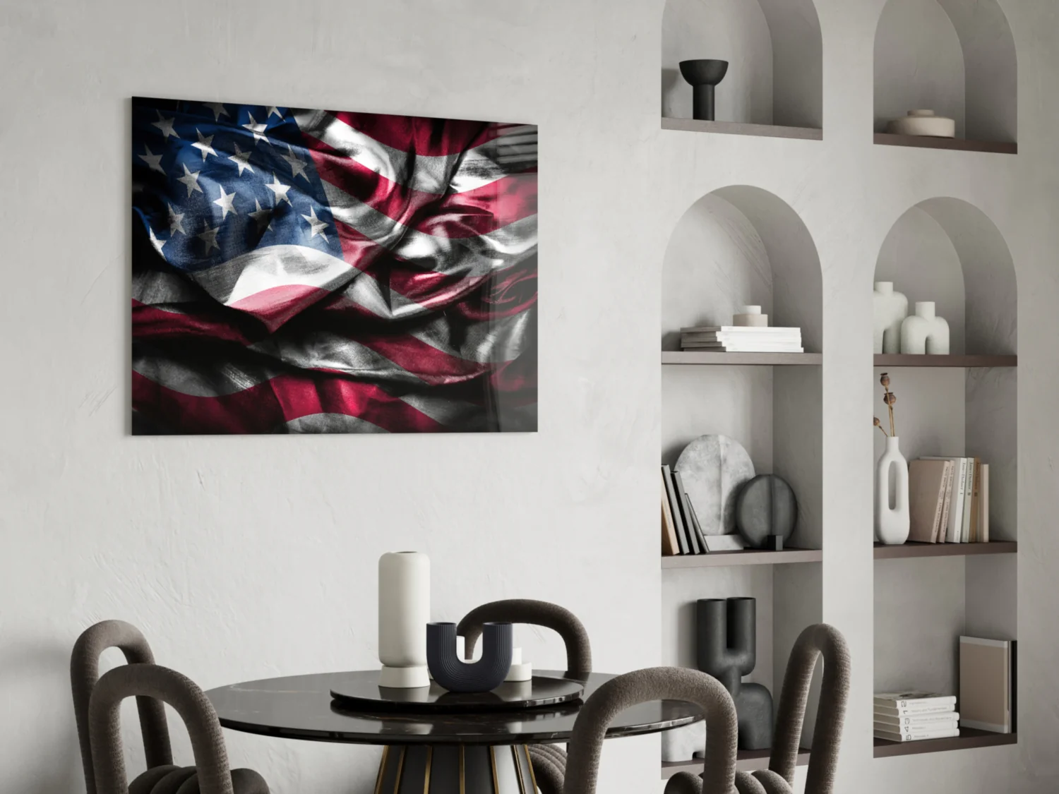 Flag of the United States Glass Wall Art - Image 6