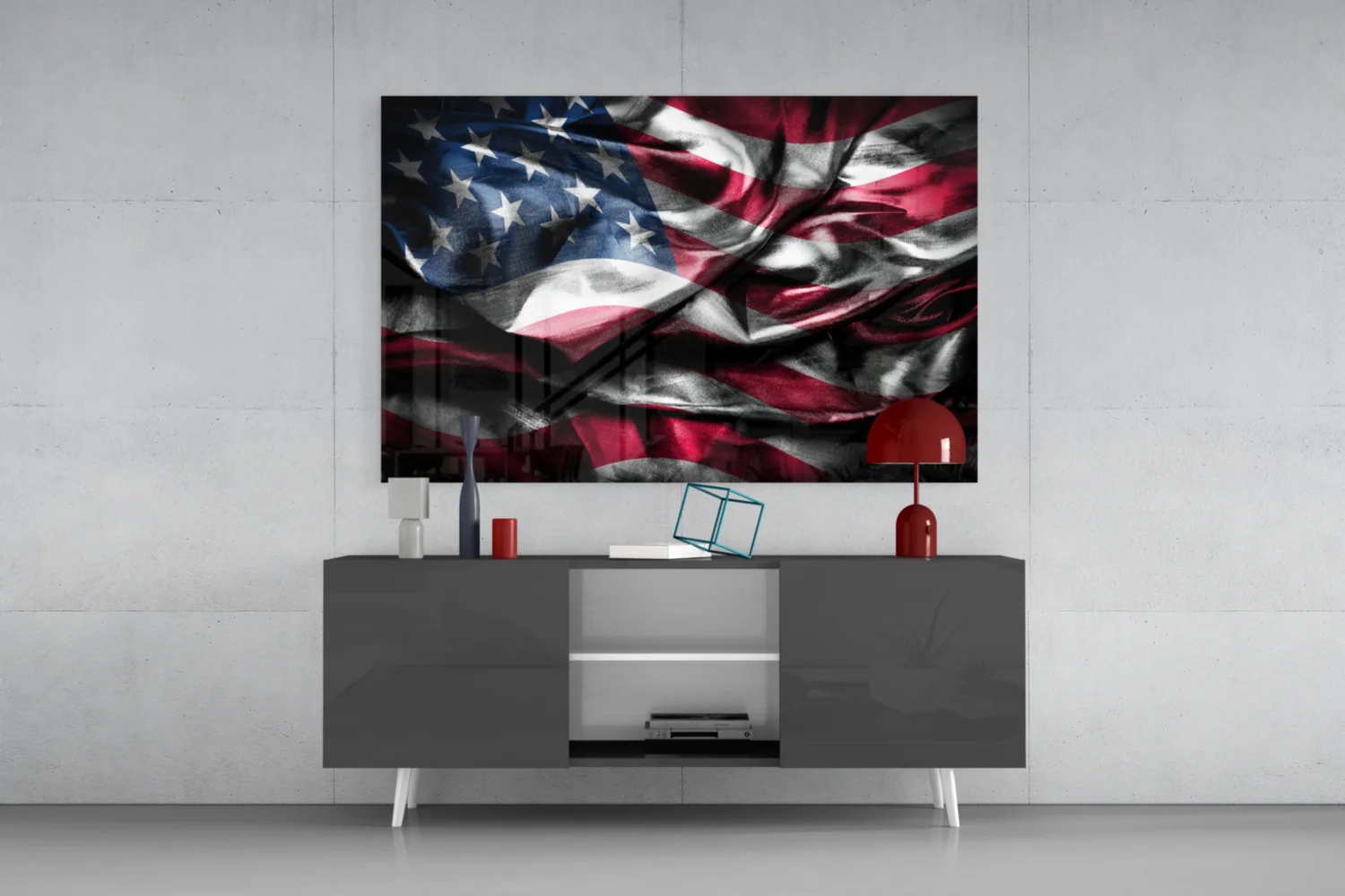 Flag of the United States Glass Wall Art - Image 9