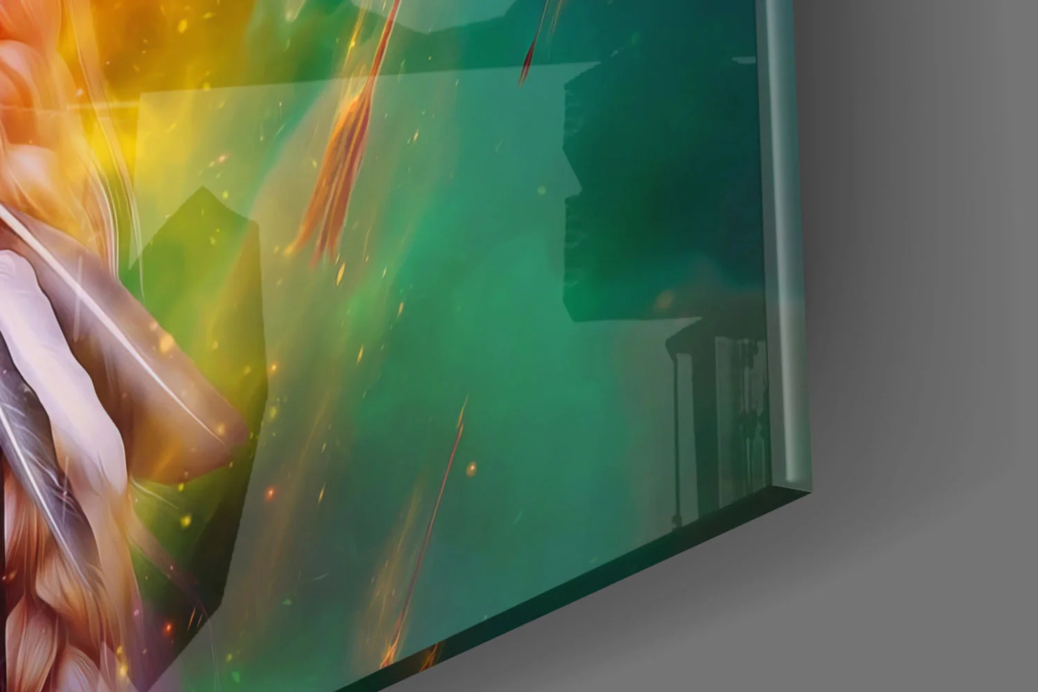 Lion Glass Wall Art - Image 8