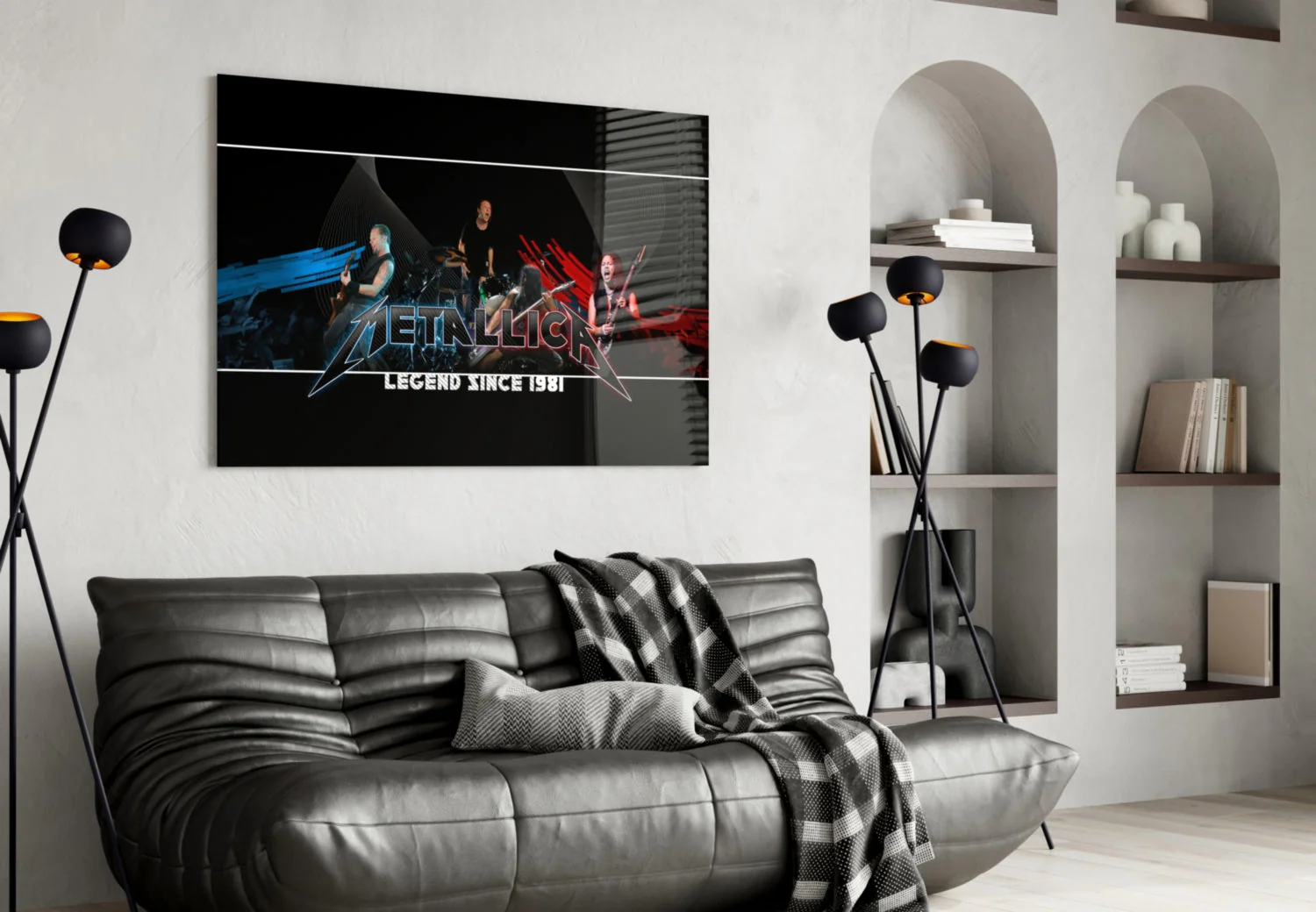 Metallica Glass Wall Art - Image 6