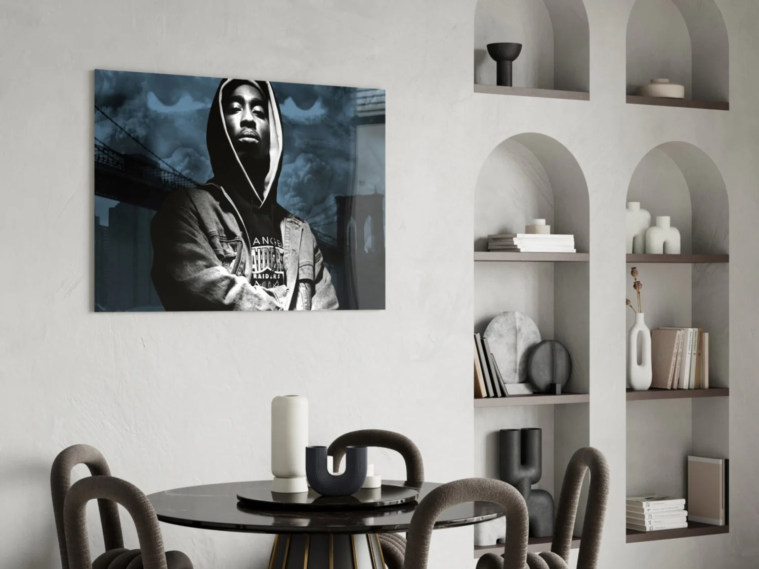 Tupac Shakur Glass Wall Art - Image 6