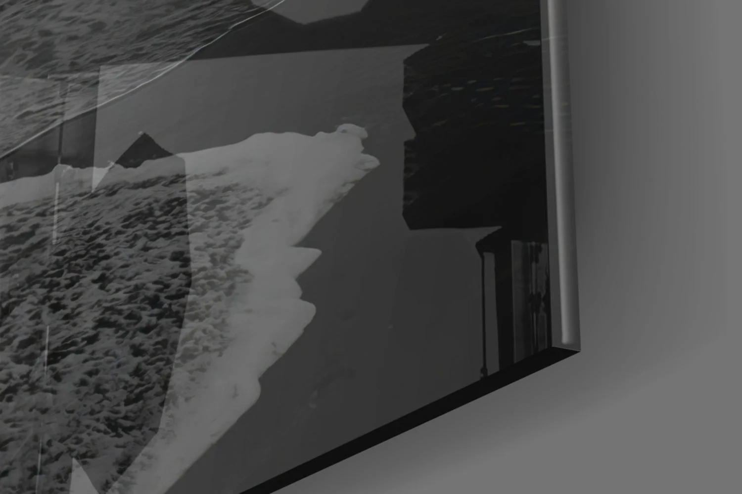 Where the Life Begins?  Glass Wall Art - Image 8