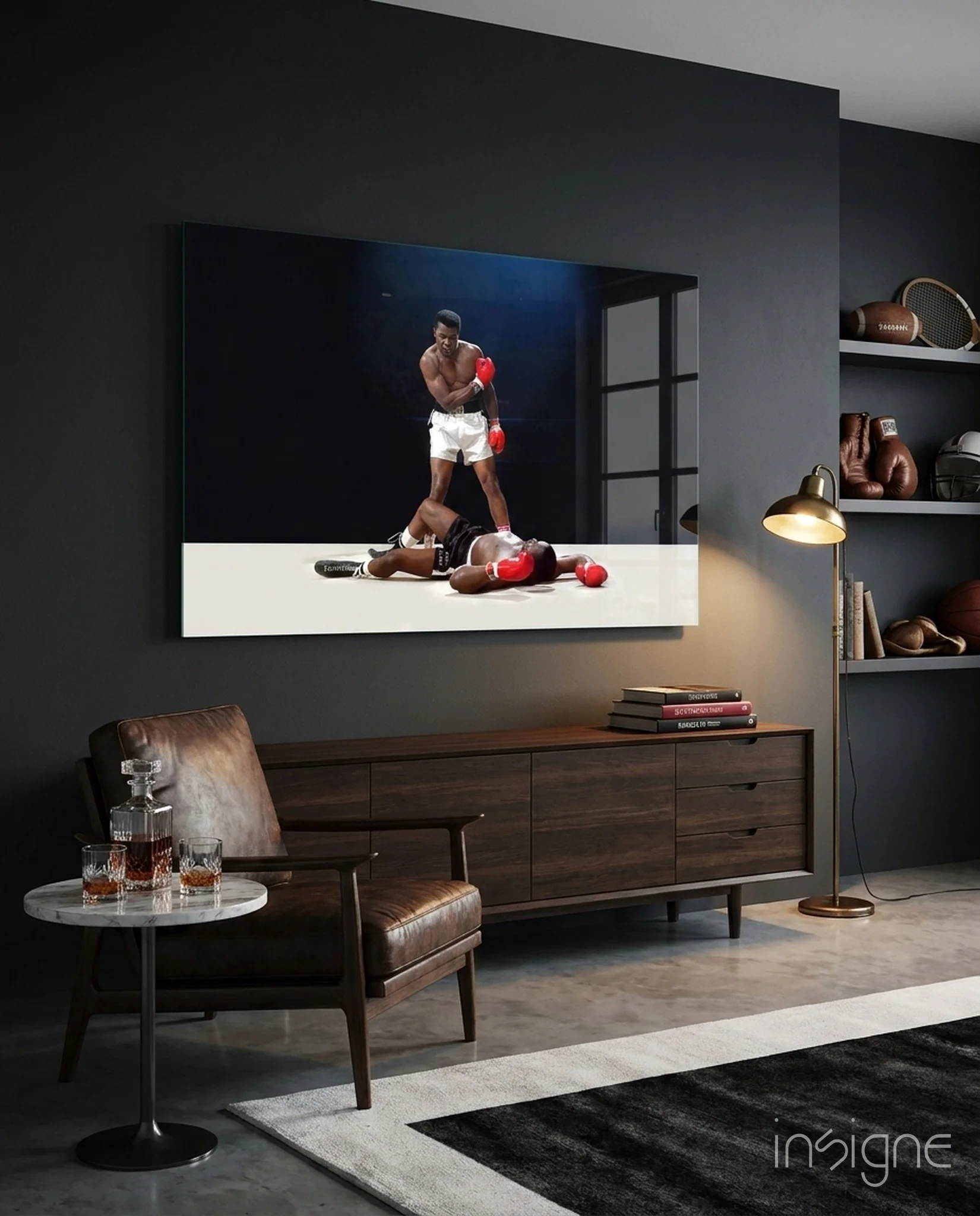 Muhammad Ali Glass Wall Art