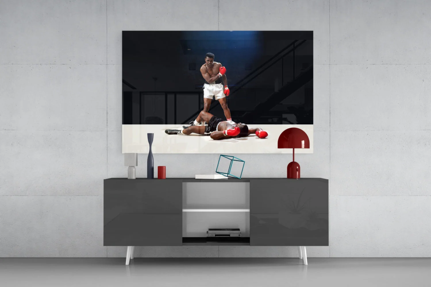 Muhammad Ali Glass Wall Art - Image 8