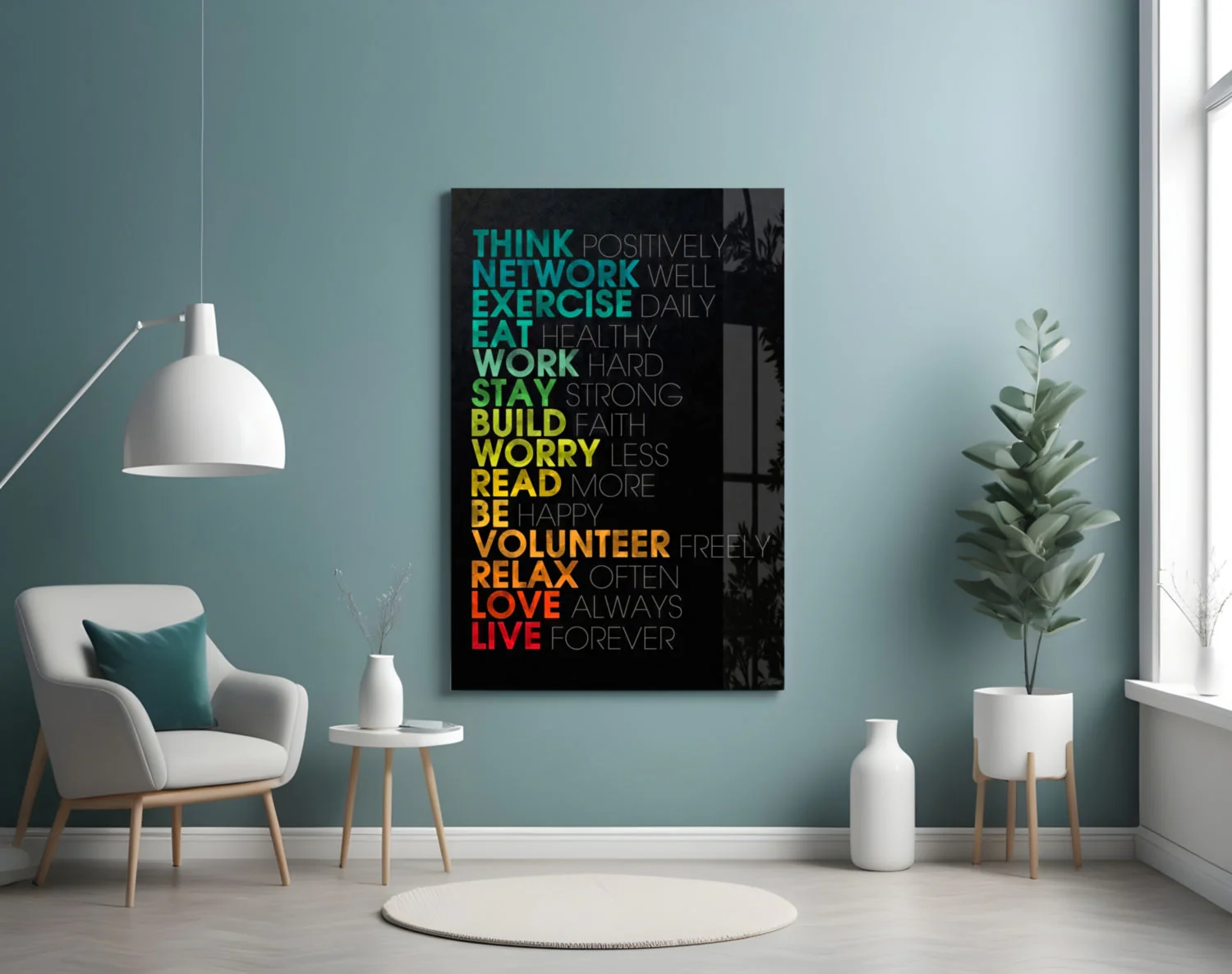 Advices Glass Wall Art - Image 5