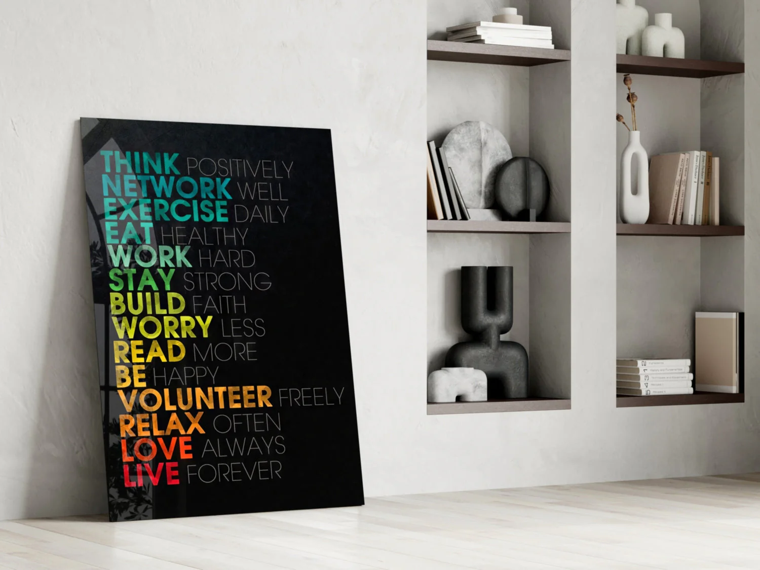 Advices Glass Wall Art - Image 7