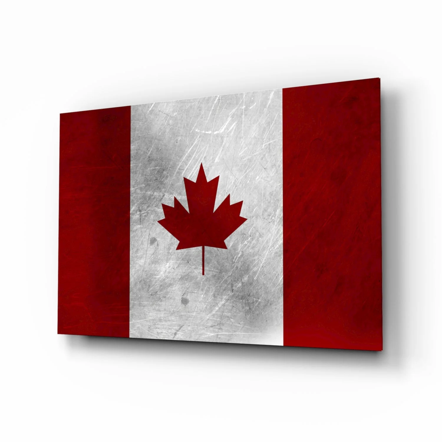 Flag of Canada Flag Glass Wall Art - Image 2