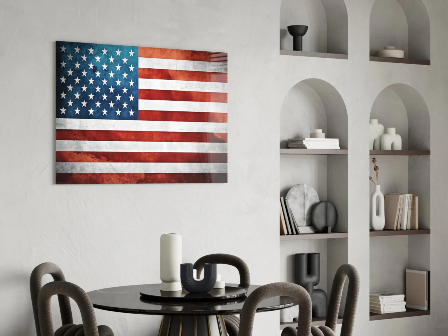 Flag of the United States Glass Wall Art - Image 6