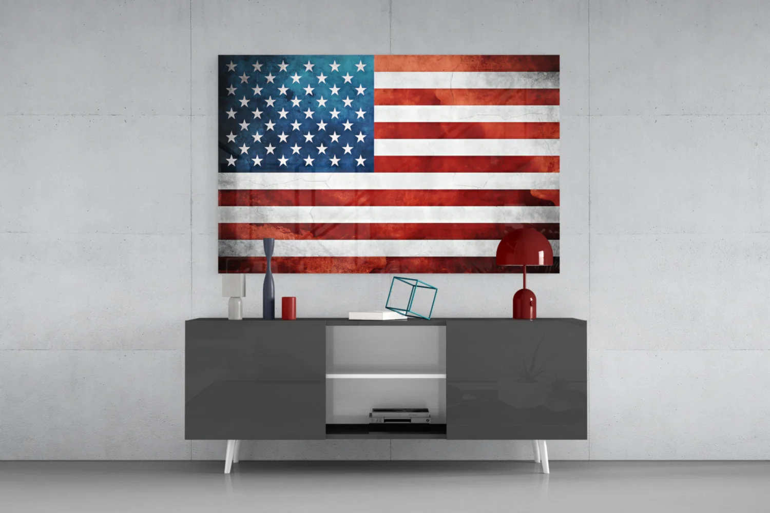 Flag of the United States Glass Wall Art - Image 9