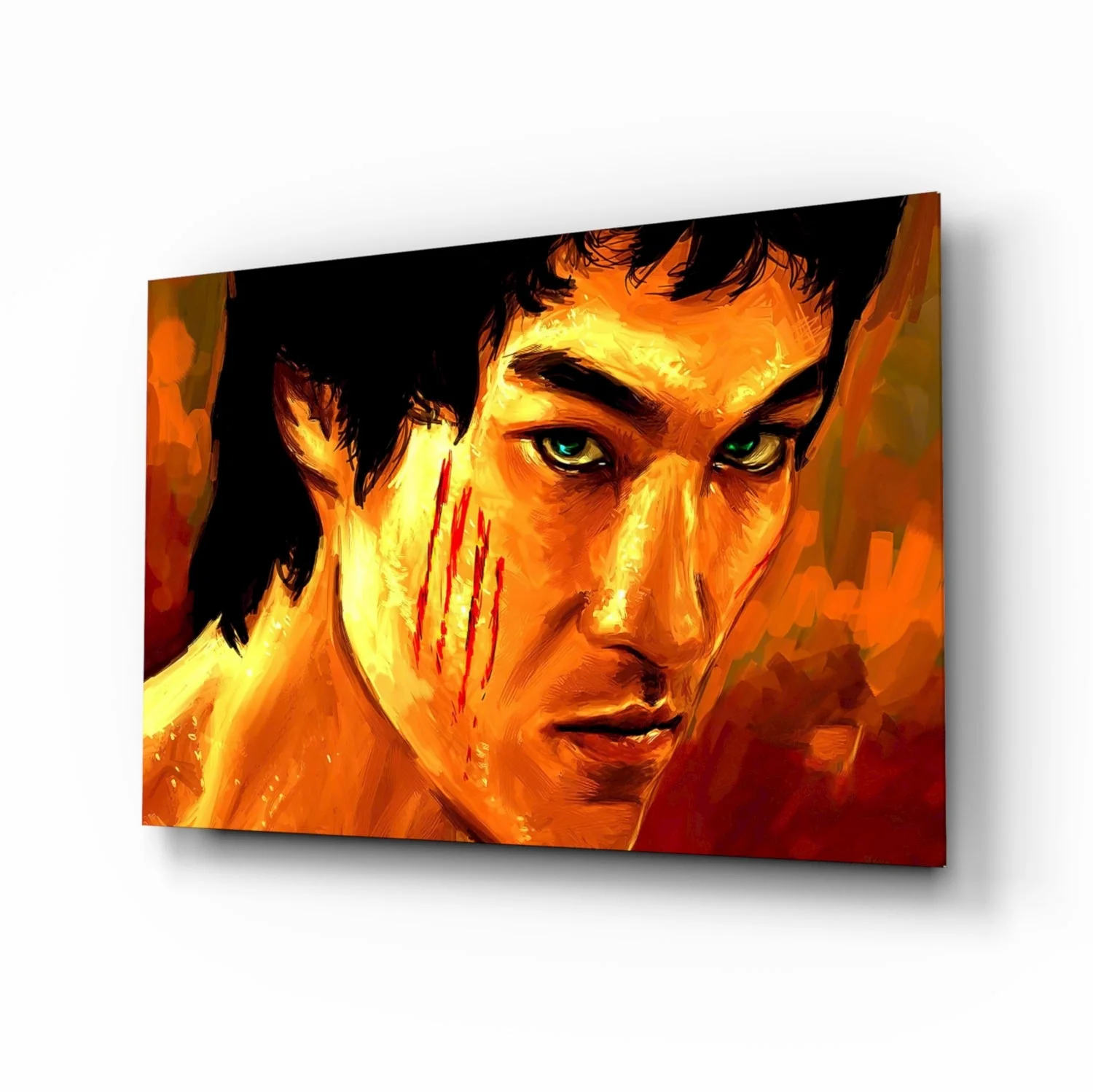 Bruce Lee Glass Wall Art - Image 2