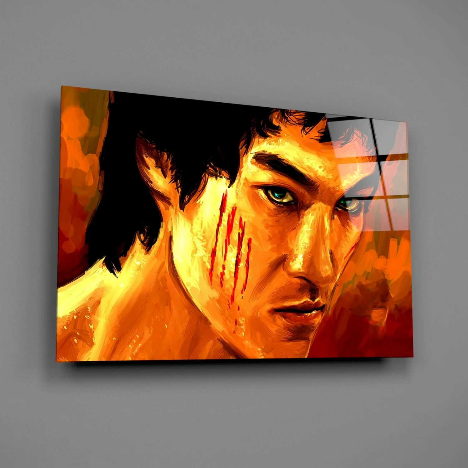 Bruce Lee Glass Wall Art - Image 3