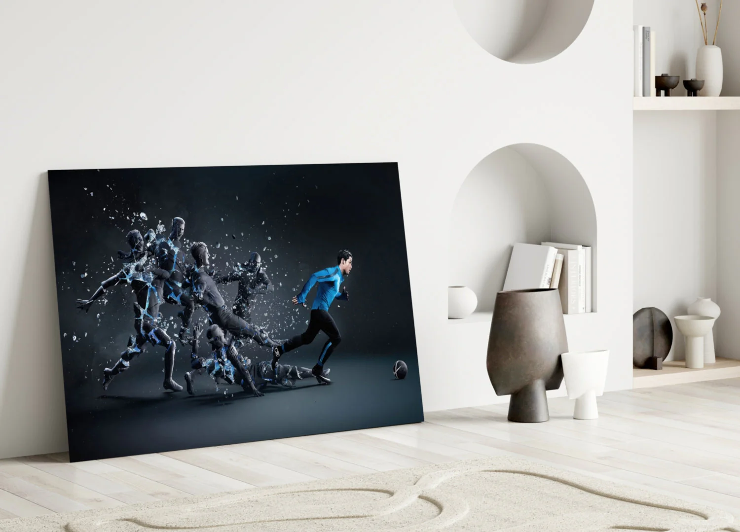 Christiano Ronaldo Glass Wall Art - Image 4