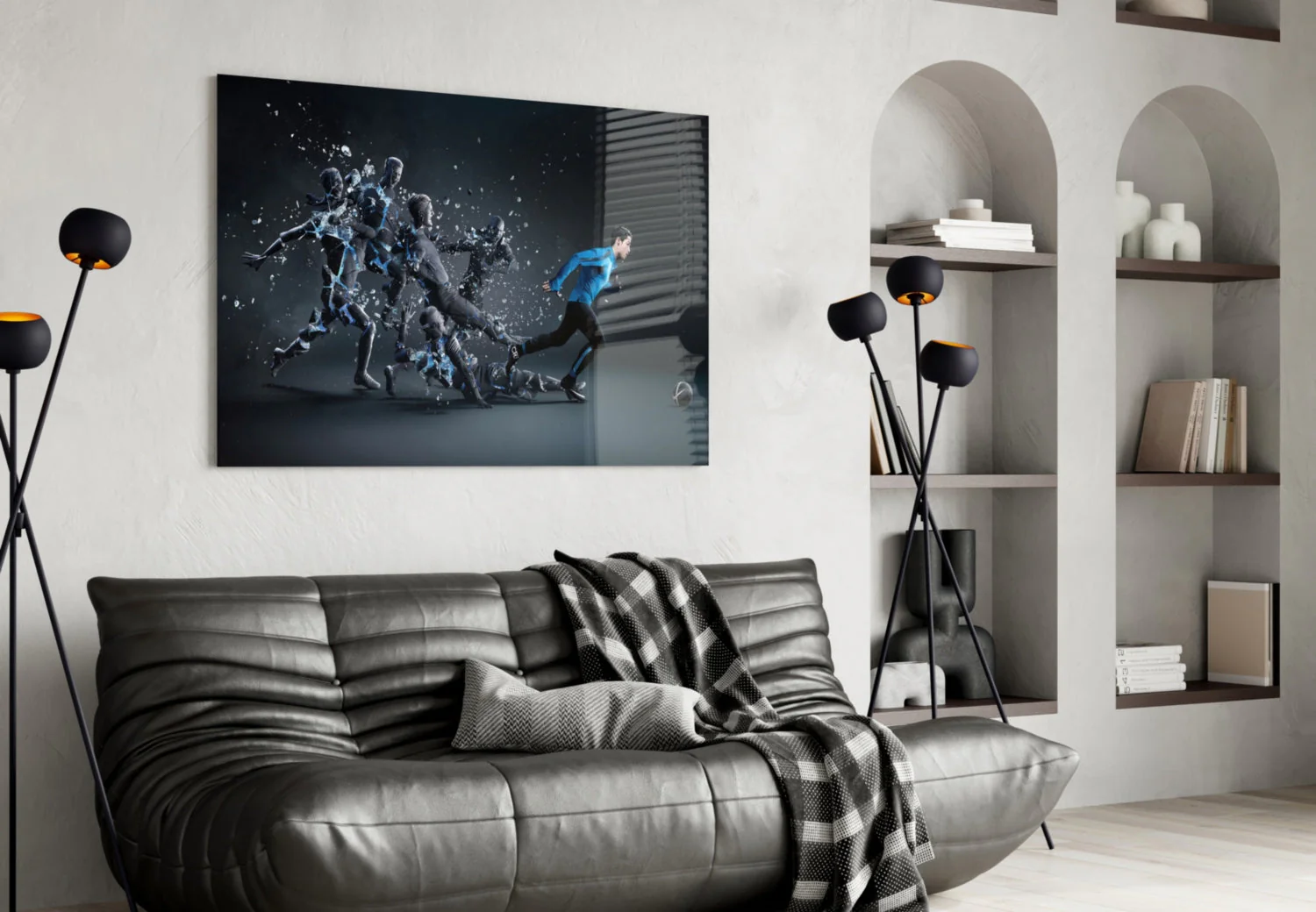 Christiano Ronaldo Glass Wall Art - Image 5