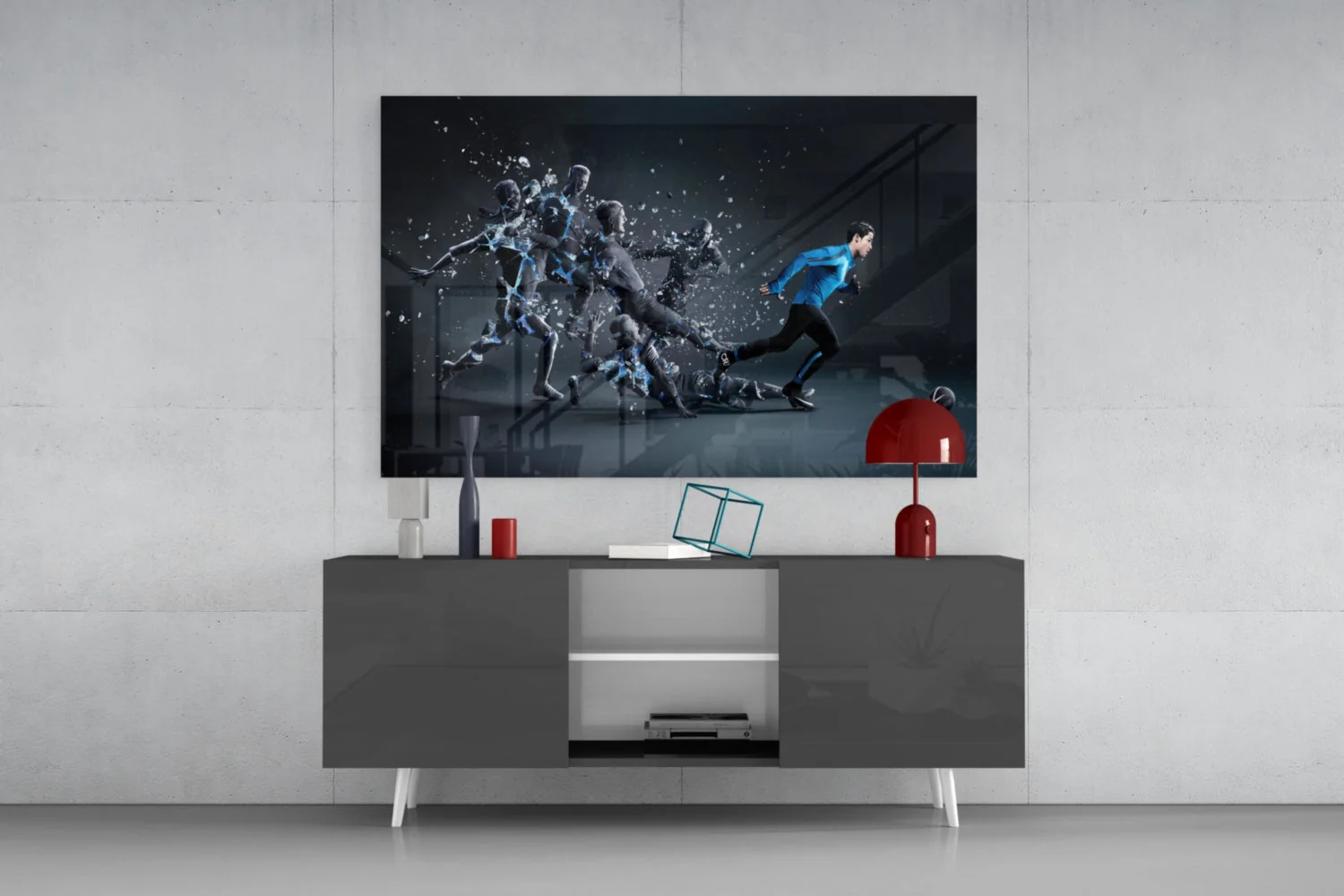 Christiano Ronaldo Glass Wall Art - Image 9