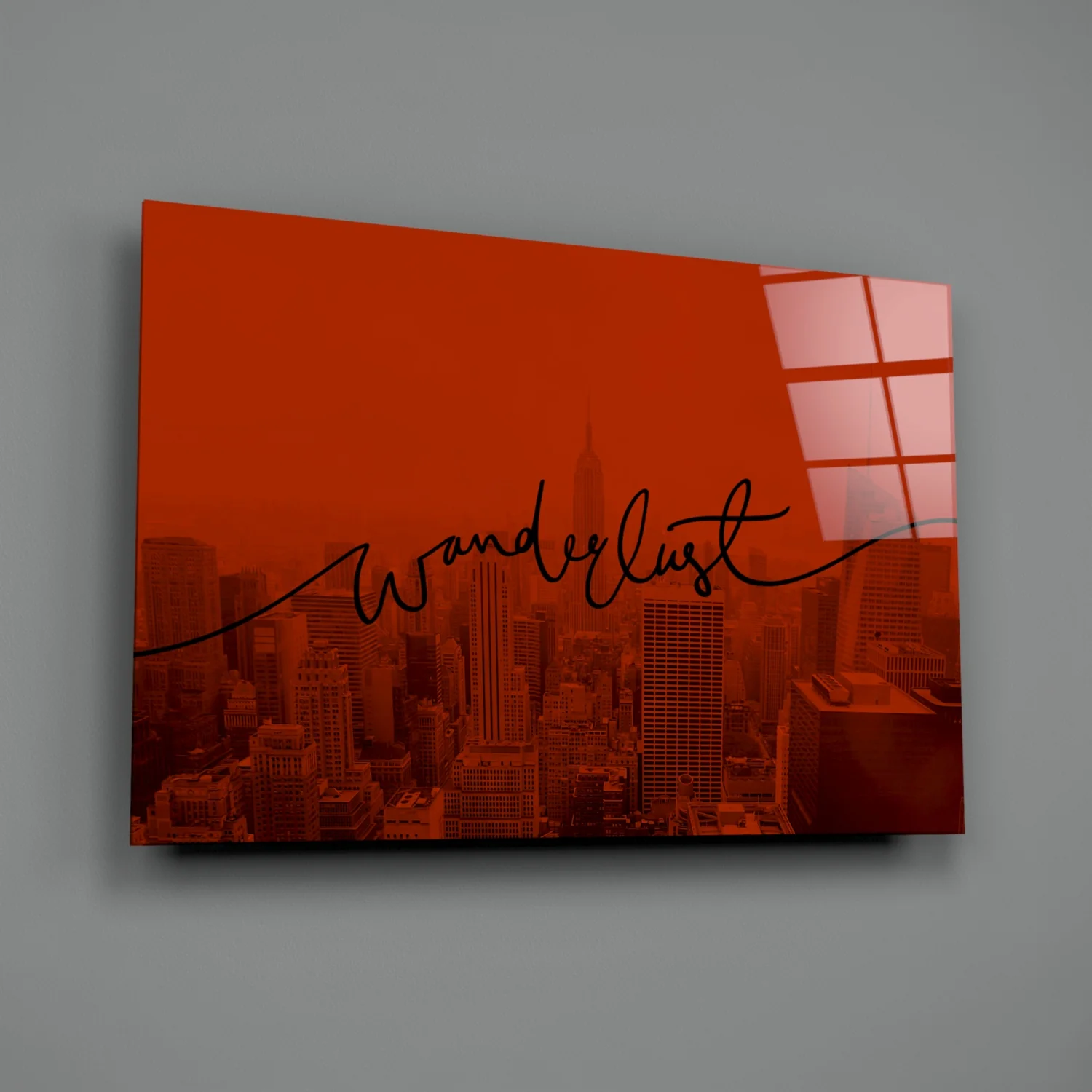 Wanderlust Glass Wall Art - Image 3