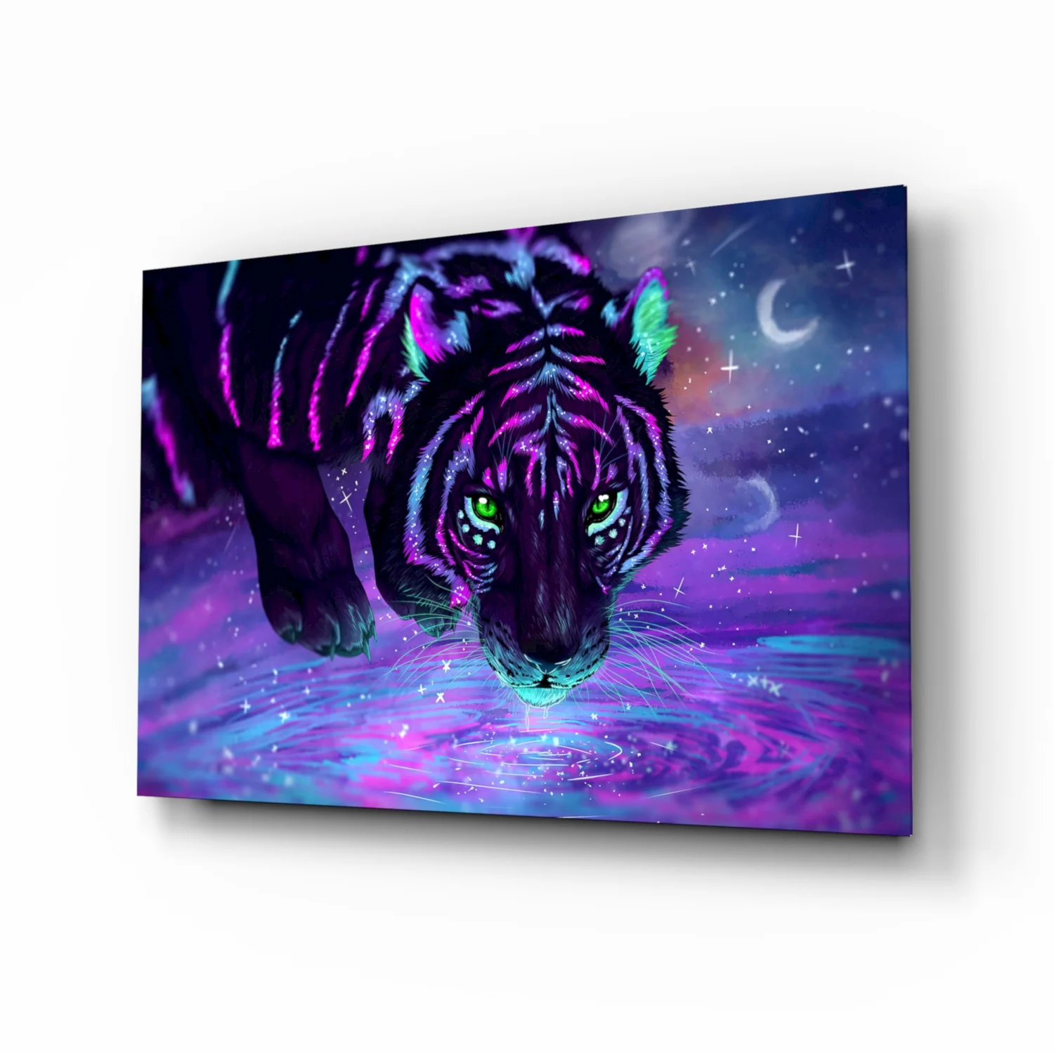 Tiger Glass Wall Art - Image 2