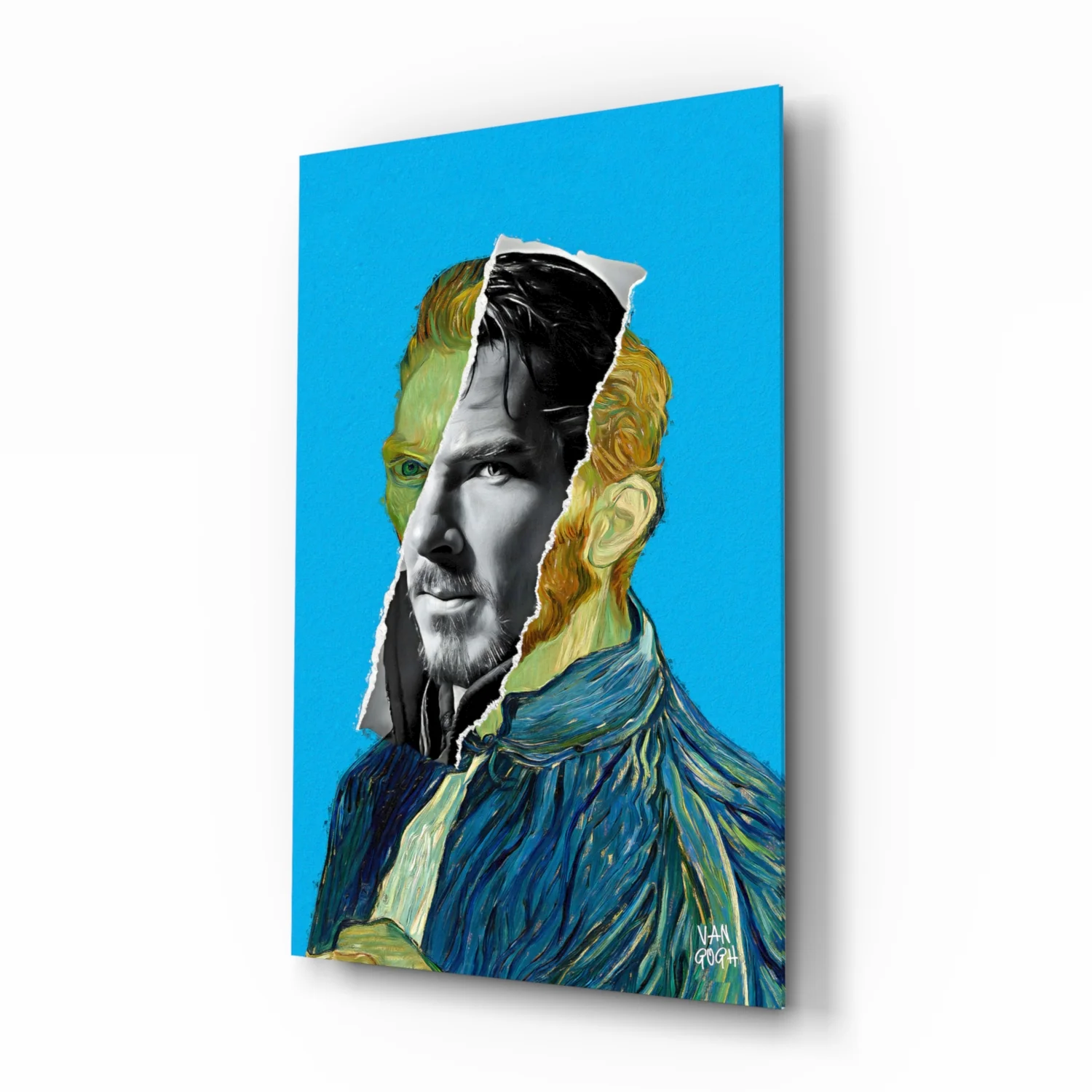 Contemporary Gogh Glass Wall Art || Designer Collection - Image 2
