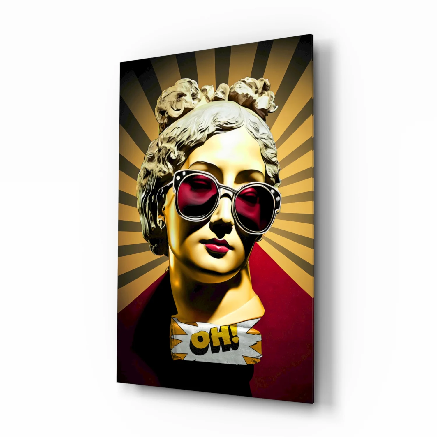 Oh! Glass Wall Art || Designer Collection - Image 2