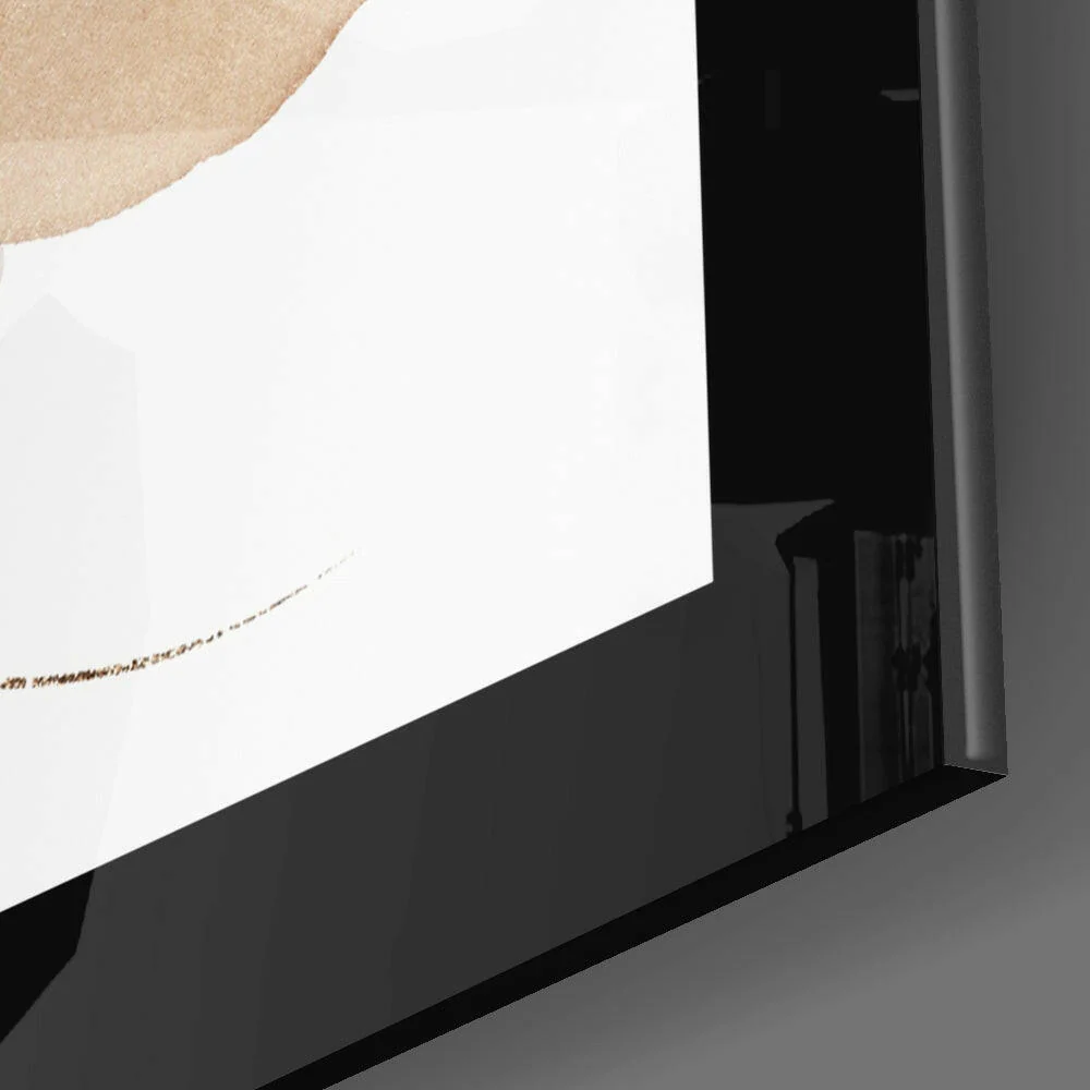 Abstract Modernity Glass Wall Art - Image 3