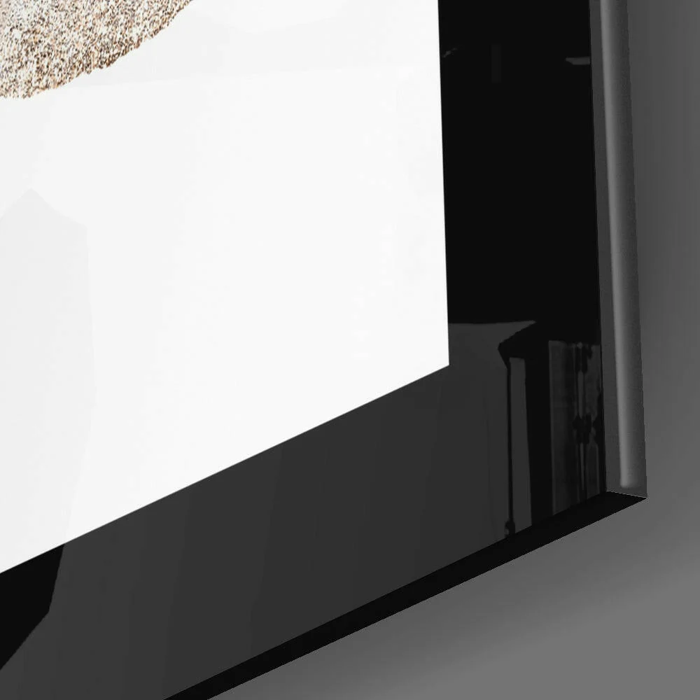 Abstract Modernity Glass Wall Art - Image 3