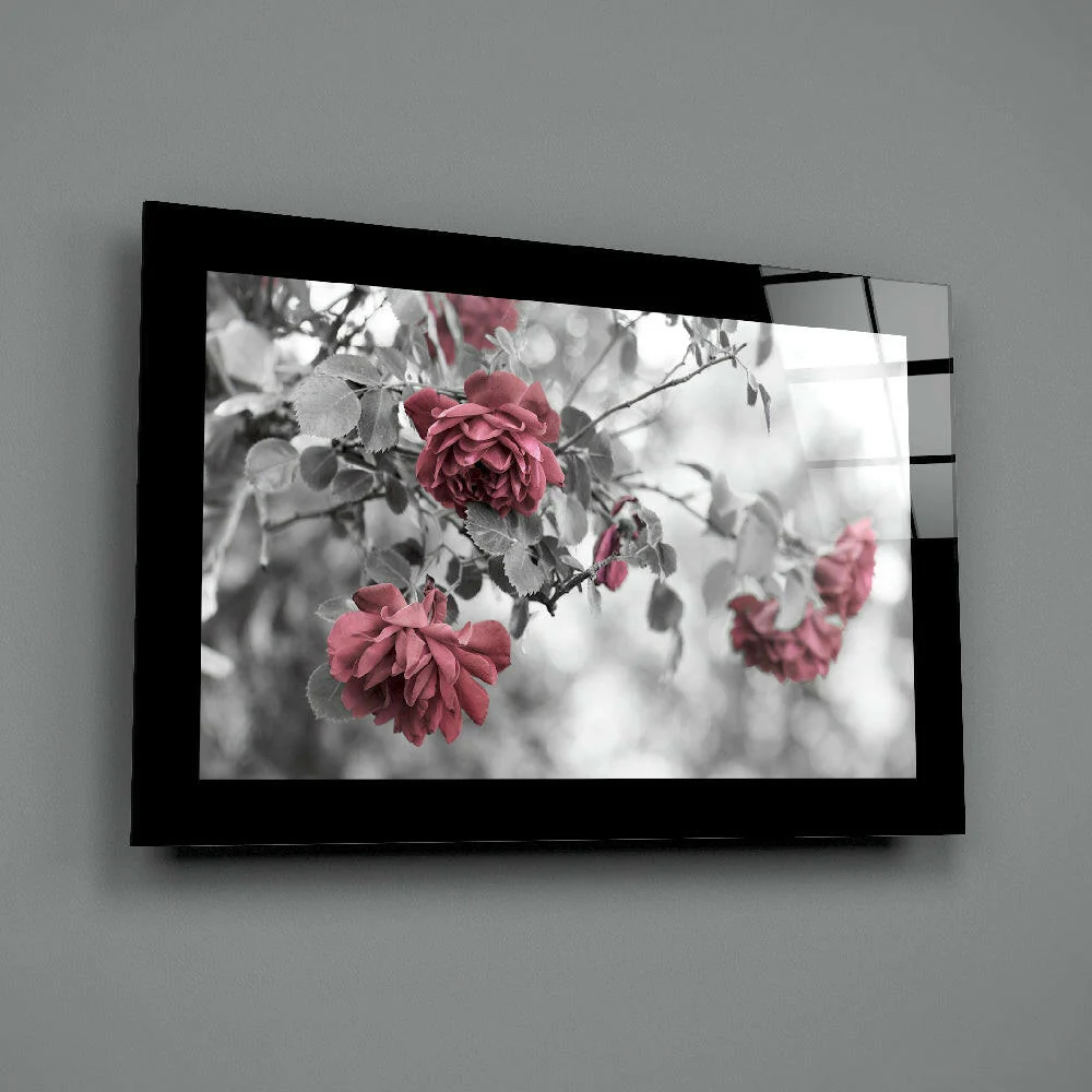 Rosewood Glass Wall Art - Image 2
