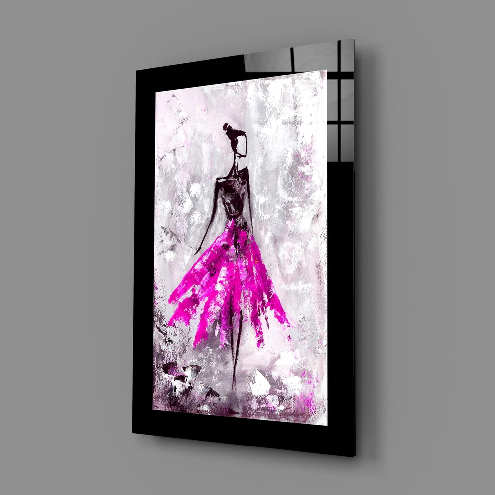 Ballerina Glass Wall Art - Image 2