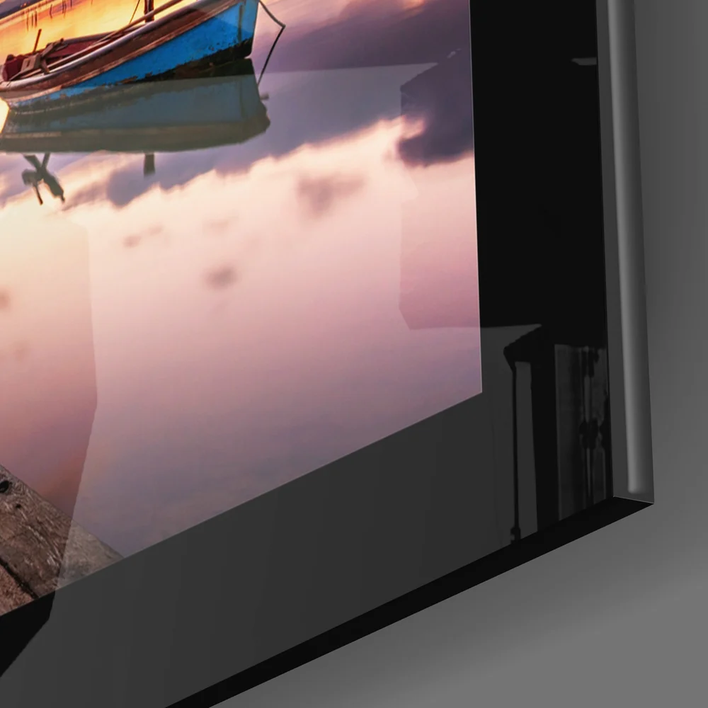 Sunset Glass Wall Art - Image 3