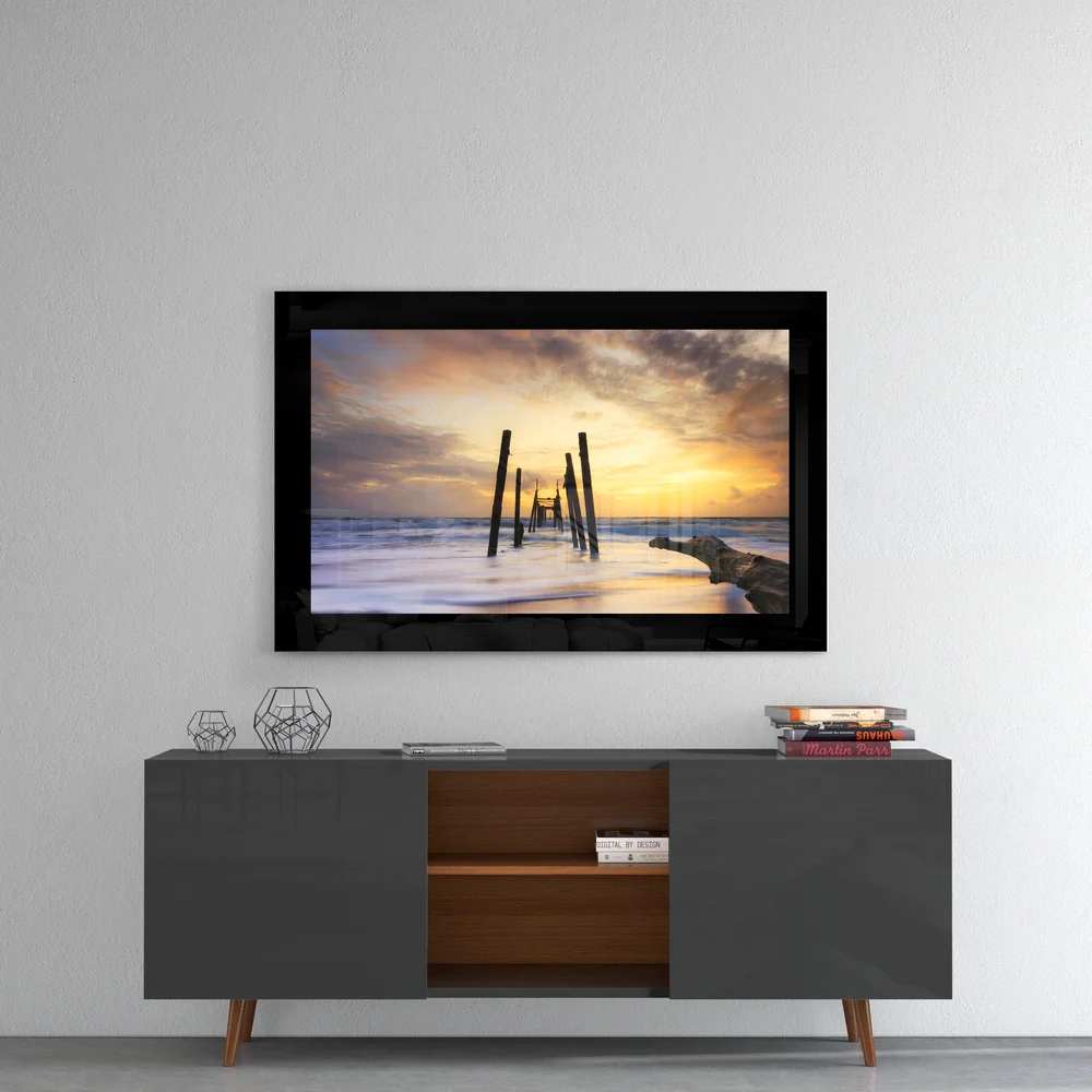 Sunset Glass Wall Art - Image 4