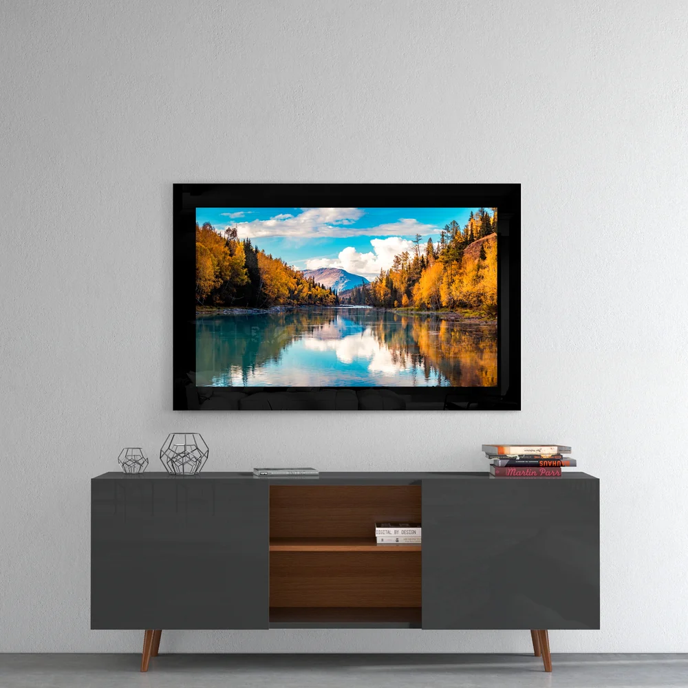 Lake View Glass Wall Art - Image 4