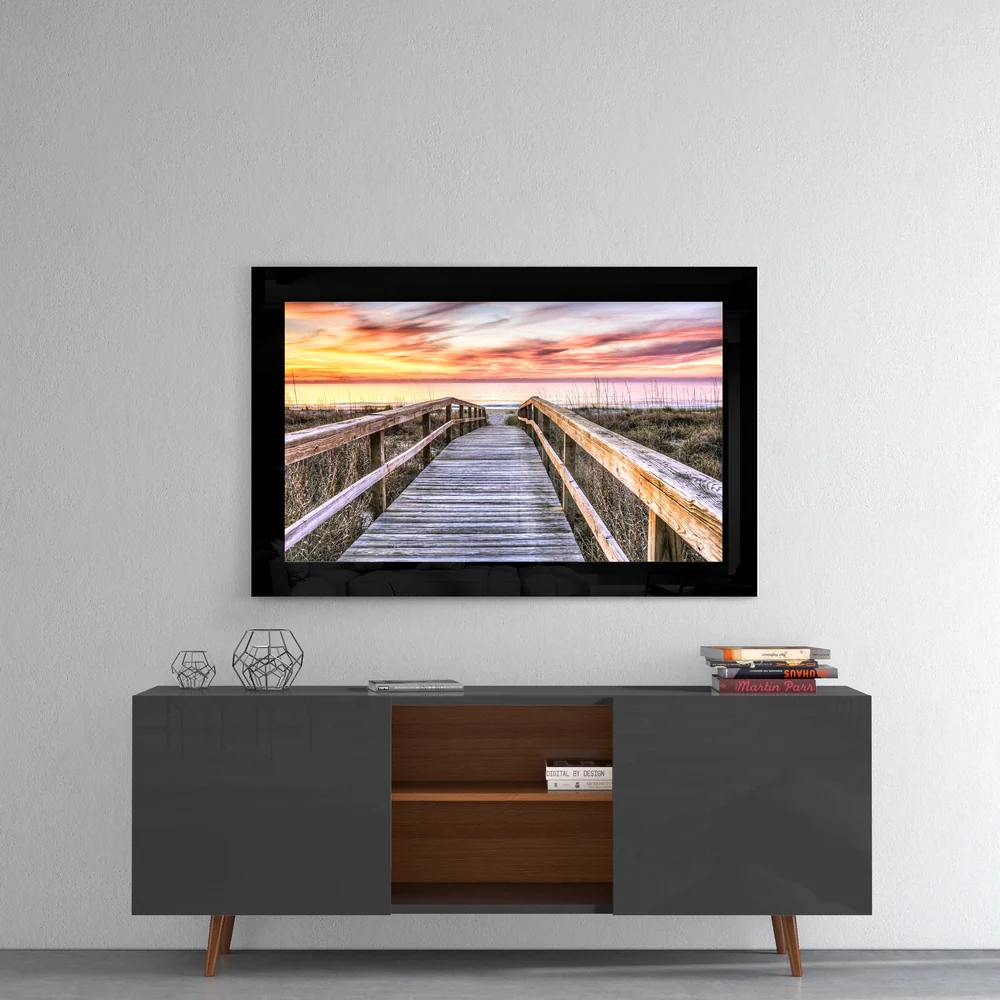 Sunset Glass Wall Art - Image 4