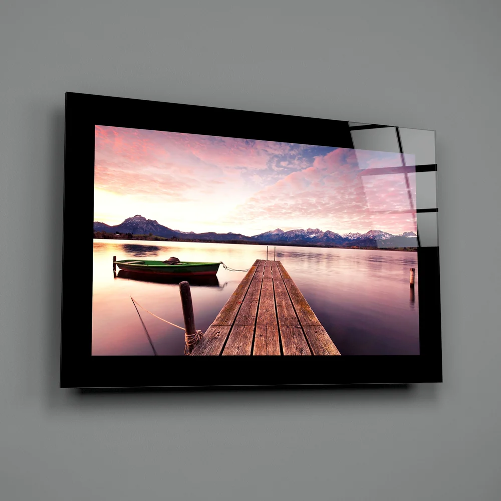 Sunset Glass Wall Art - Image 2
