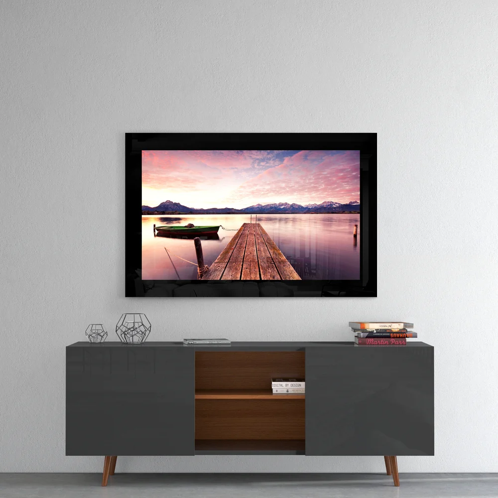 Sunset Glass Wall Art - Image 4