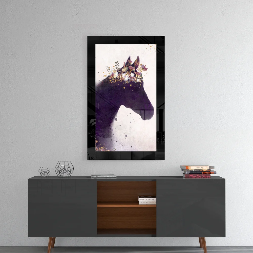 Horse Glass Wall Art - Image 4