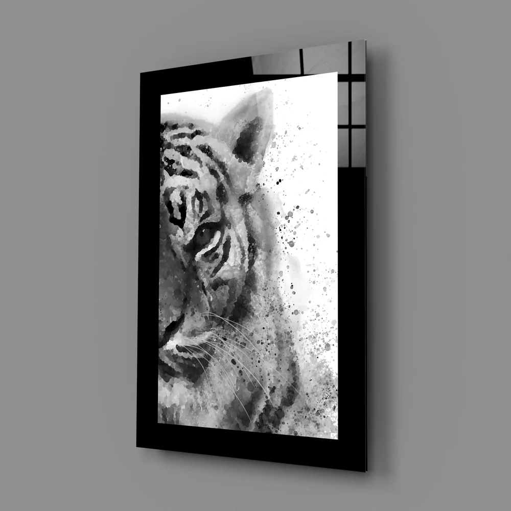 Tiger Glass Wall Art - Image 2