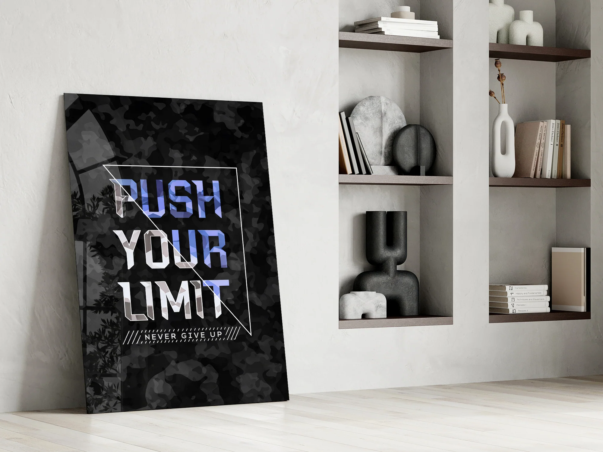 Push Your Limit Glass Wall Art - Image 8