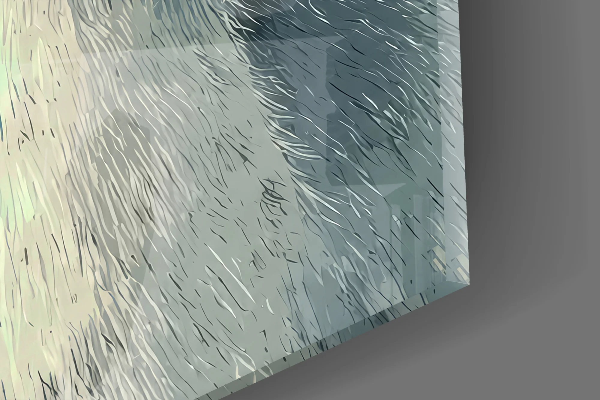 Cool Cat in Shades Glass Wall Art - Image 4