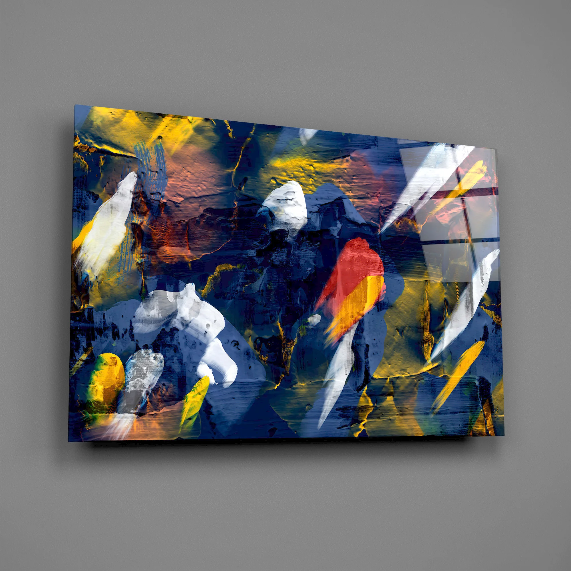 Ethereal Abstract Glass Wall Art - Image 3
