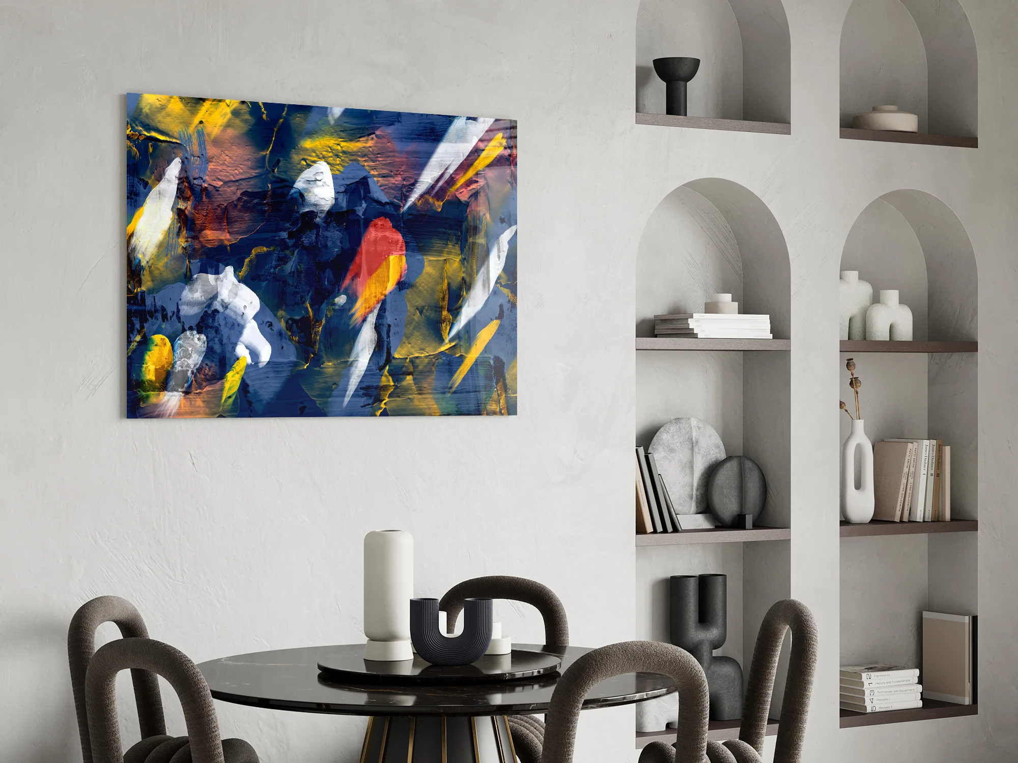 Ethereal Abstract Glass Wall Art - Image 7