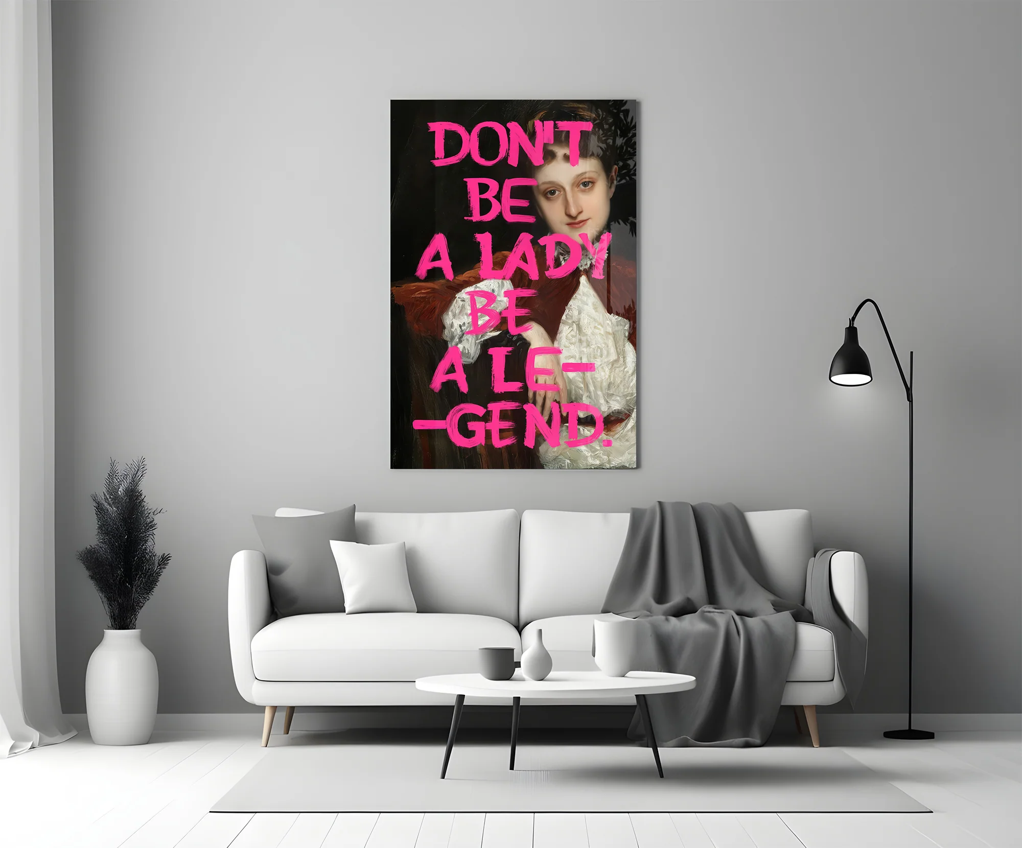 Legend Lady Glass Wall Art - Image 6
