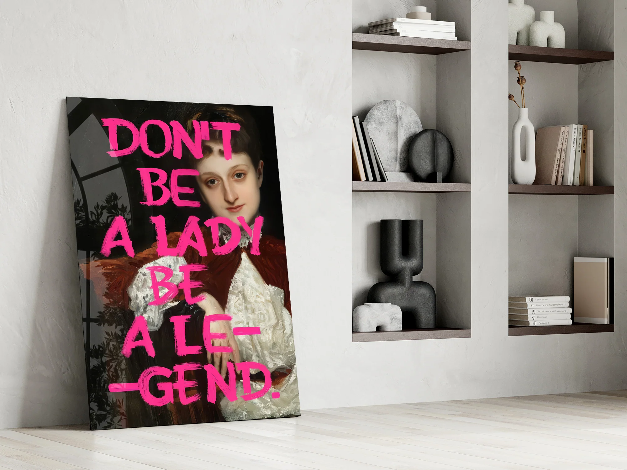 Legend Lady Glass Wall Art - Image 8