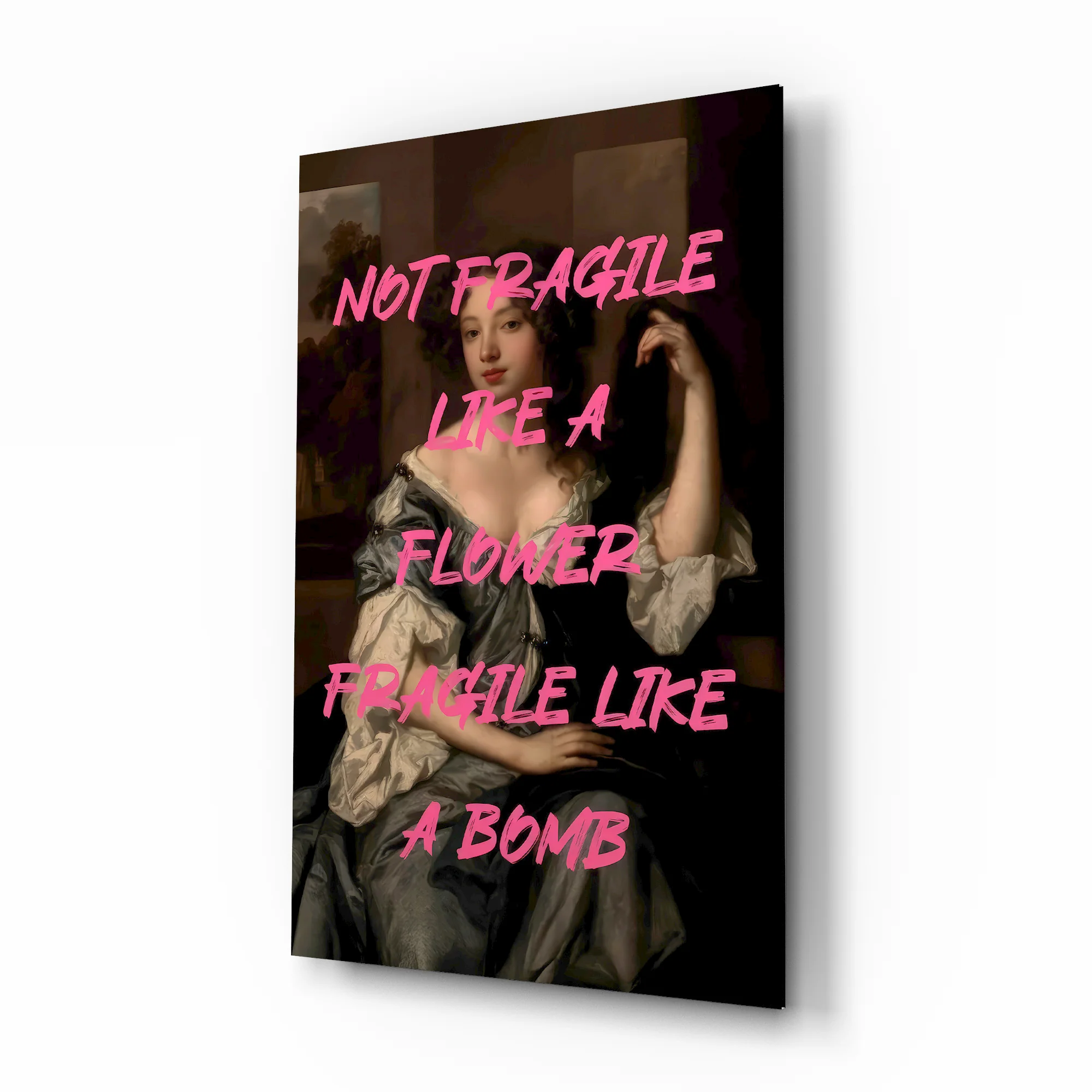 Fragile Bomb Glass Wall Art - Image 2