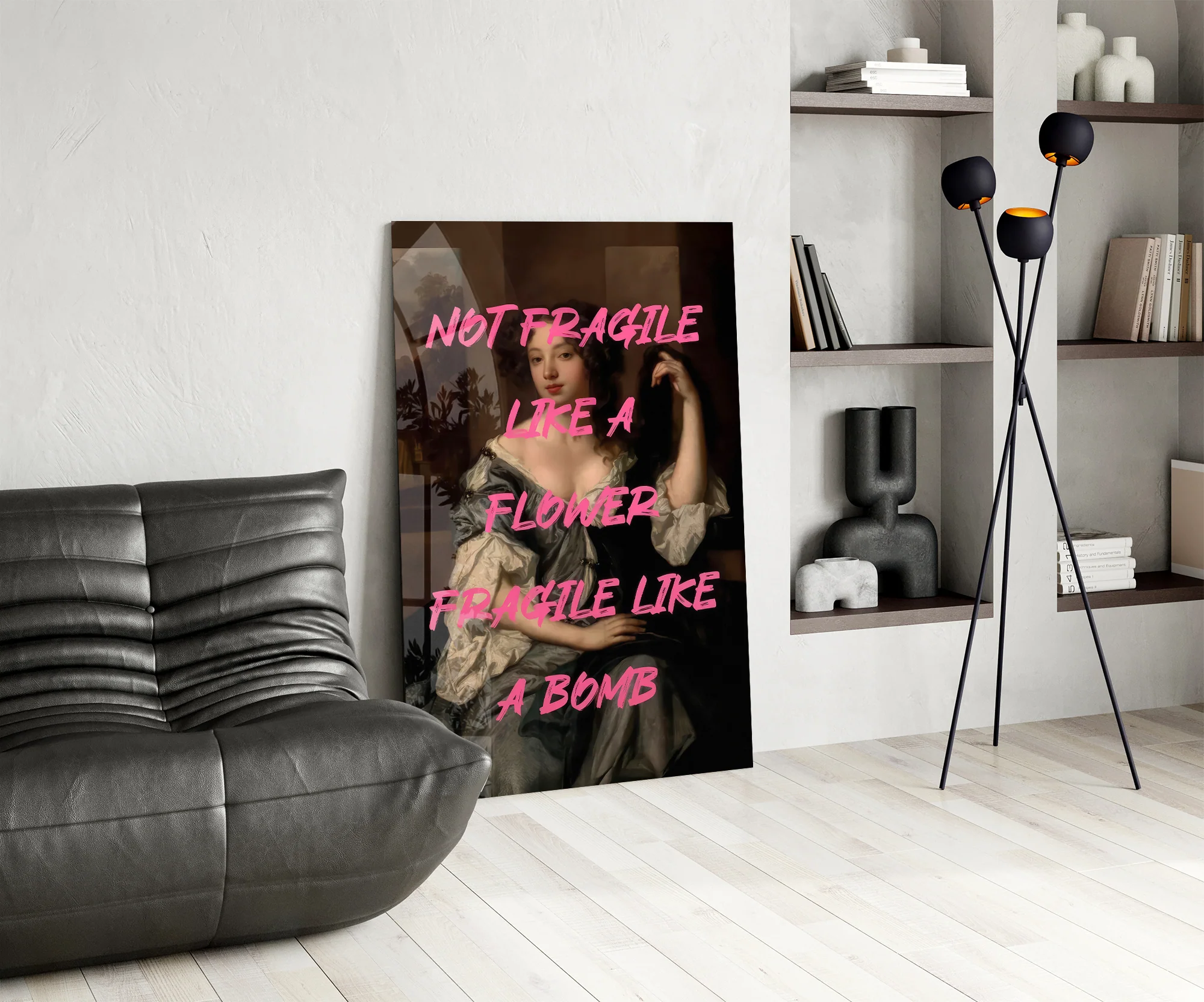 Fragile Bomb Glass Wall Art - Image 7