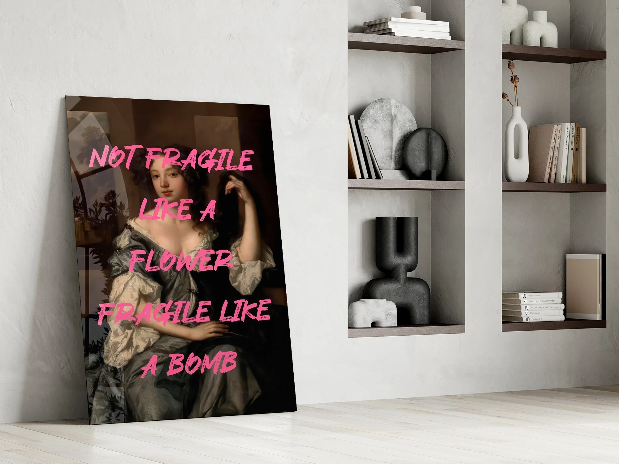 Fragile Bomb Glass Wall Art - Image 8