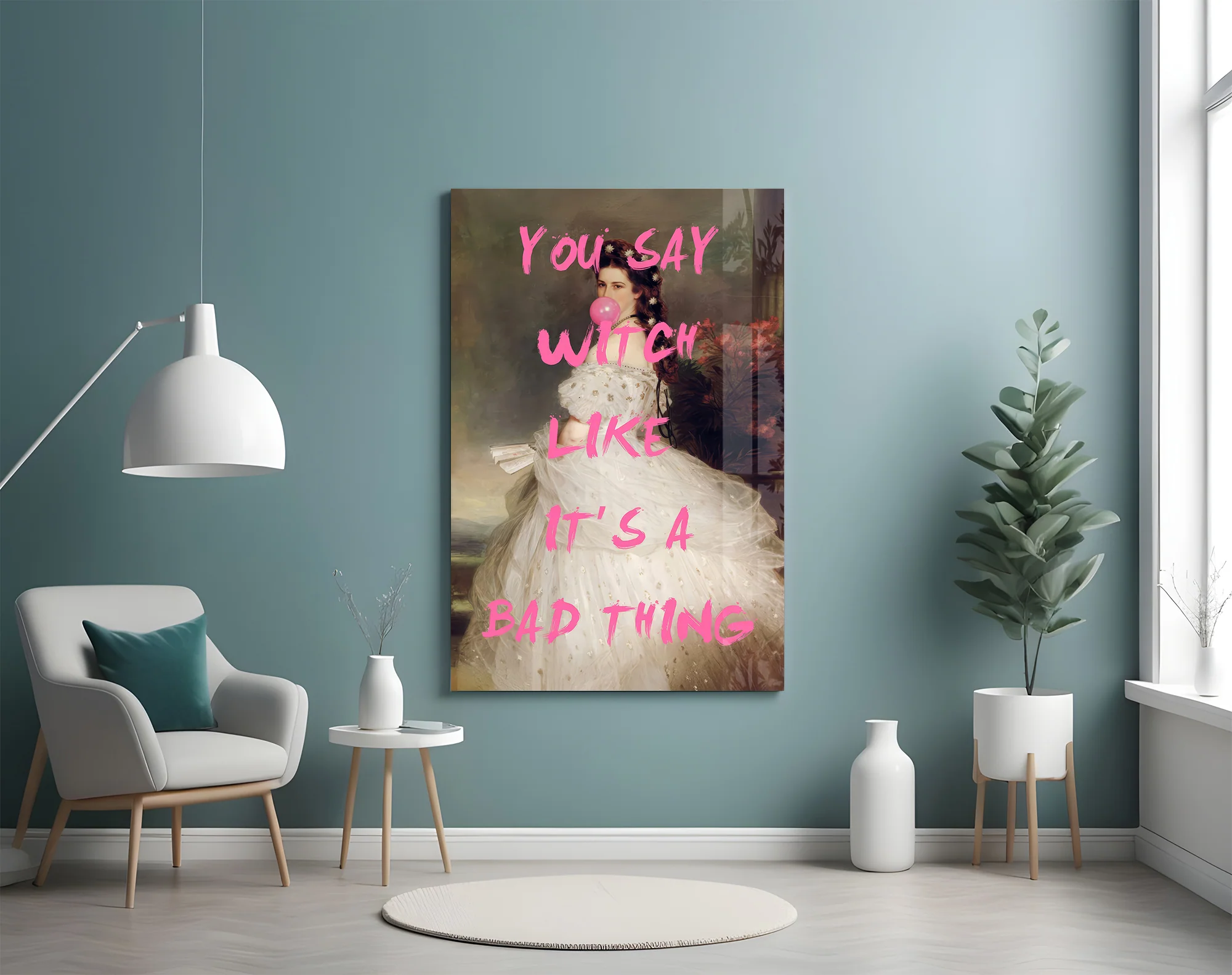 Witchy Elegance Glass Wall Art - Image 5