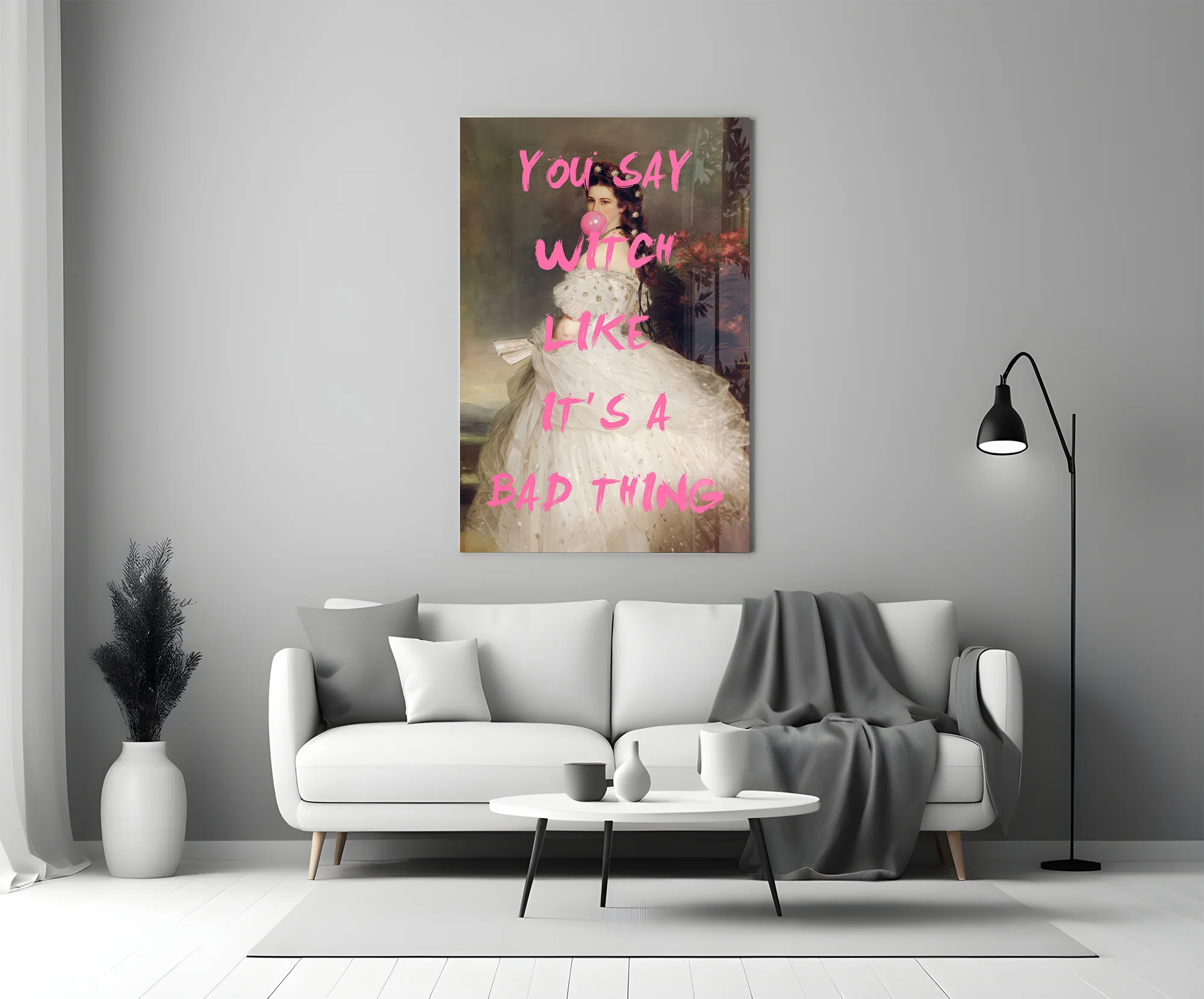 Witchy Elegance Glass Wall Art - Image 6