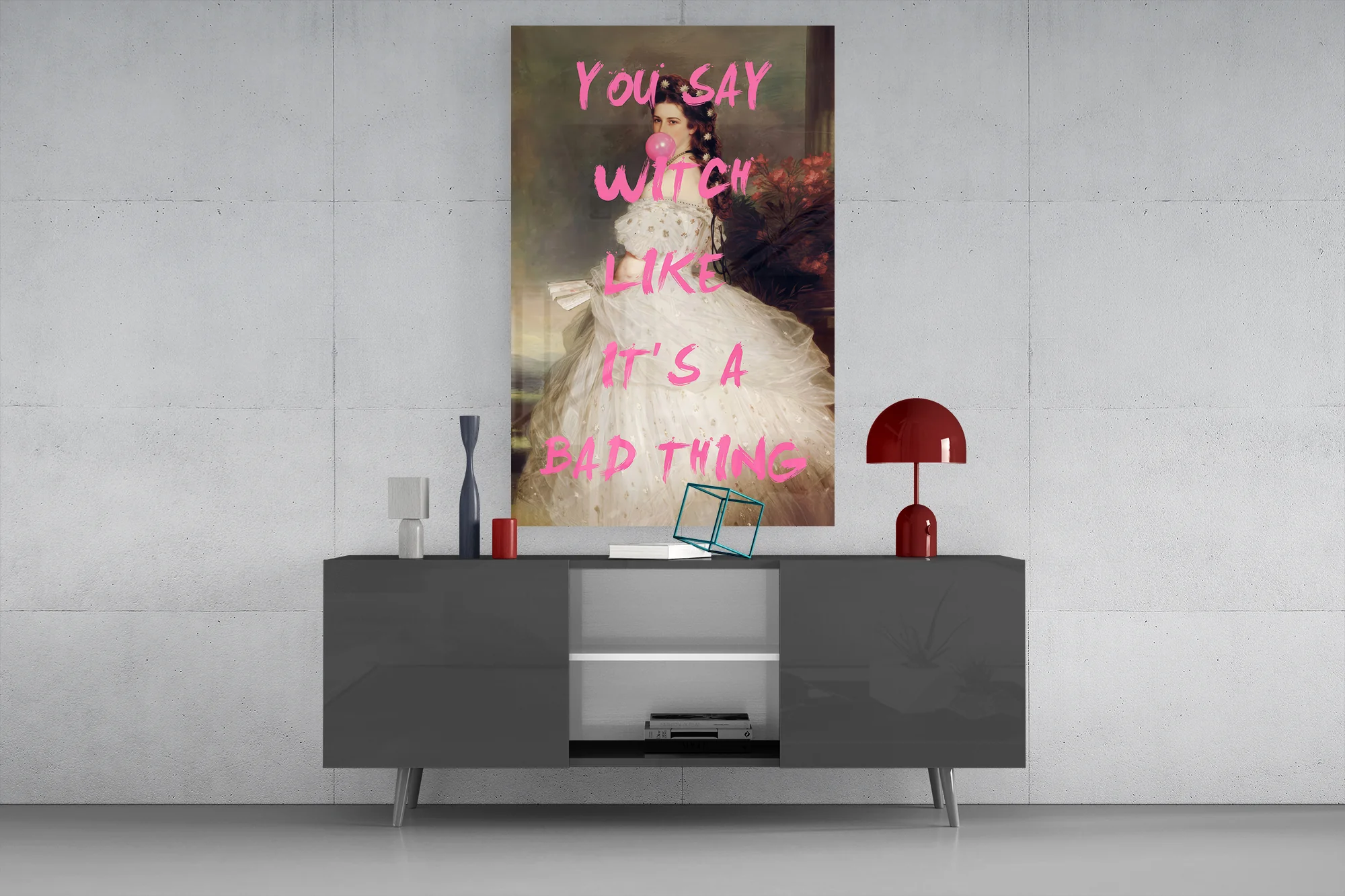 Witchy Elegance Glass Wall Art - Image 9