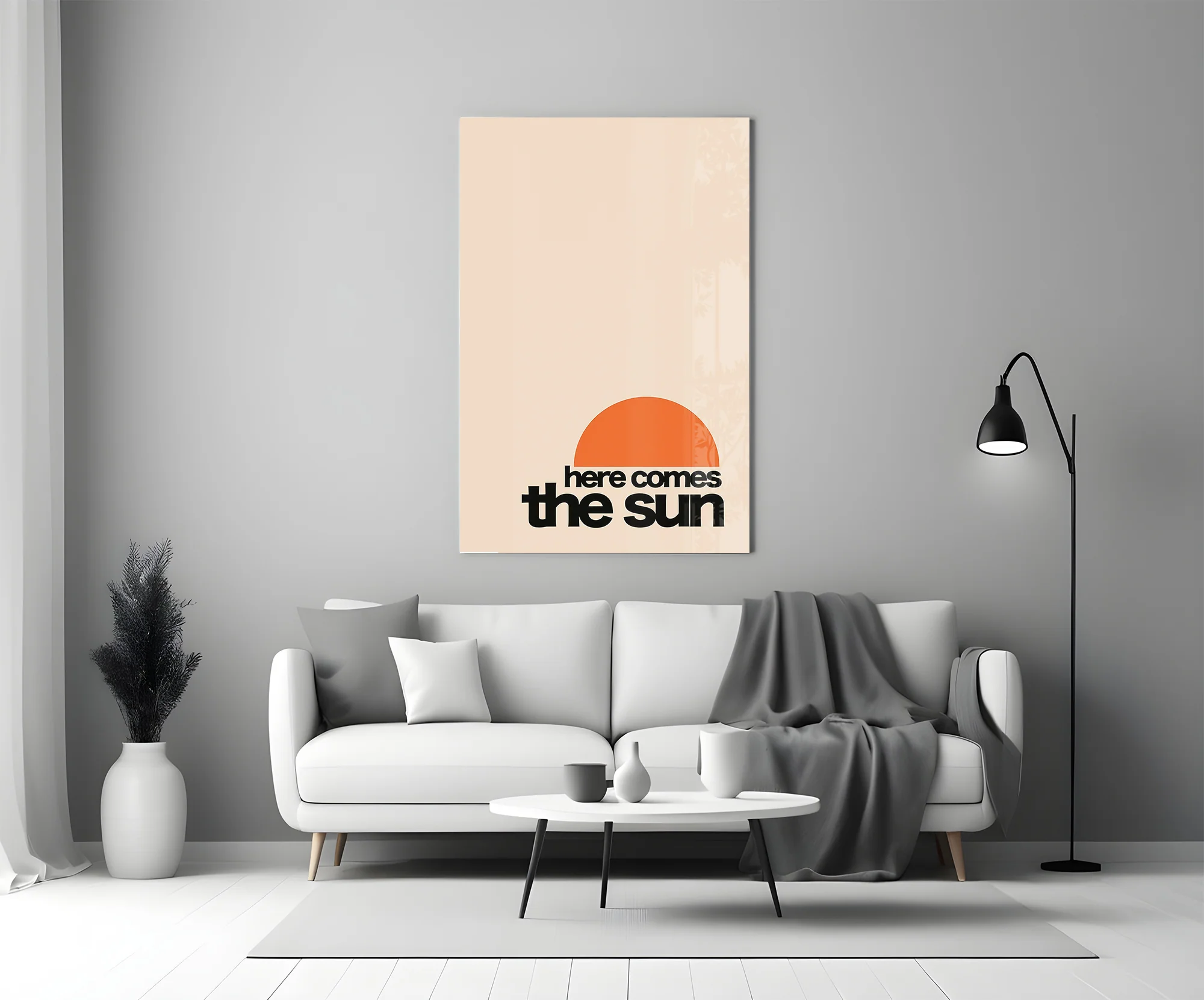 Sunset Serenity Glass Wall Art - Image 6