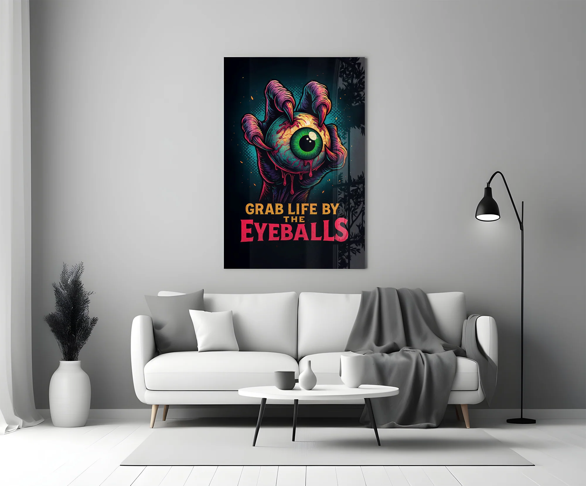 Eyes of the Apocalypse Glass Wall Art - Image 6