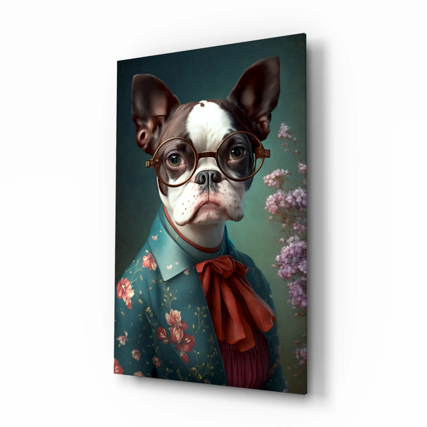 Dog Vogue Glass Wall Art|| Designer's Collection - Image 2