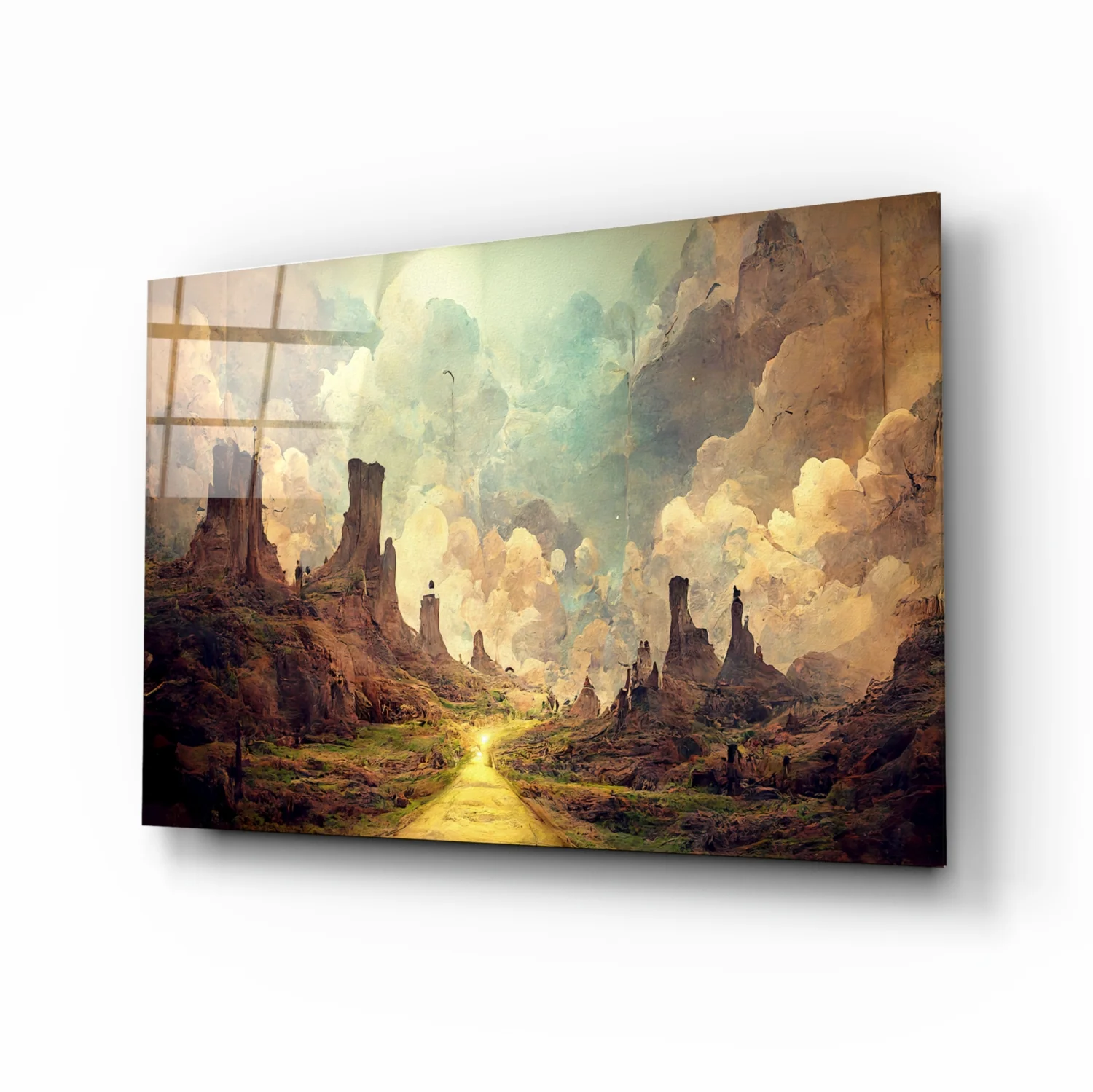 Road to the End Glass Art  || Designer Collection - Image 2